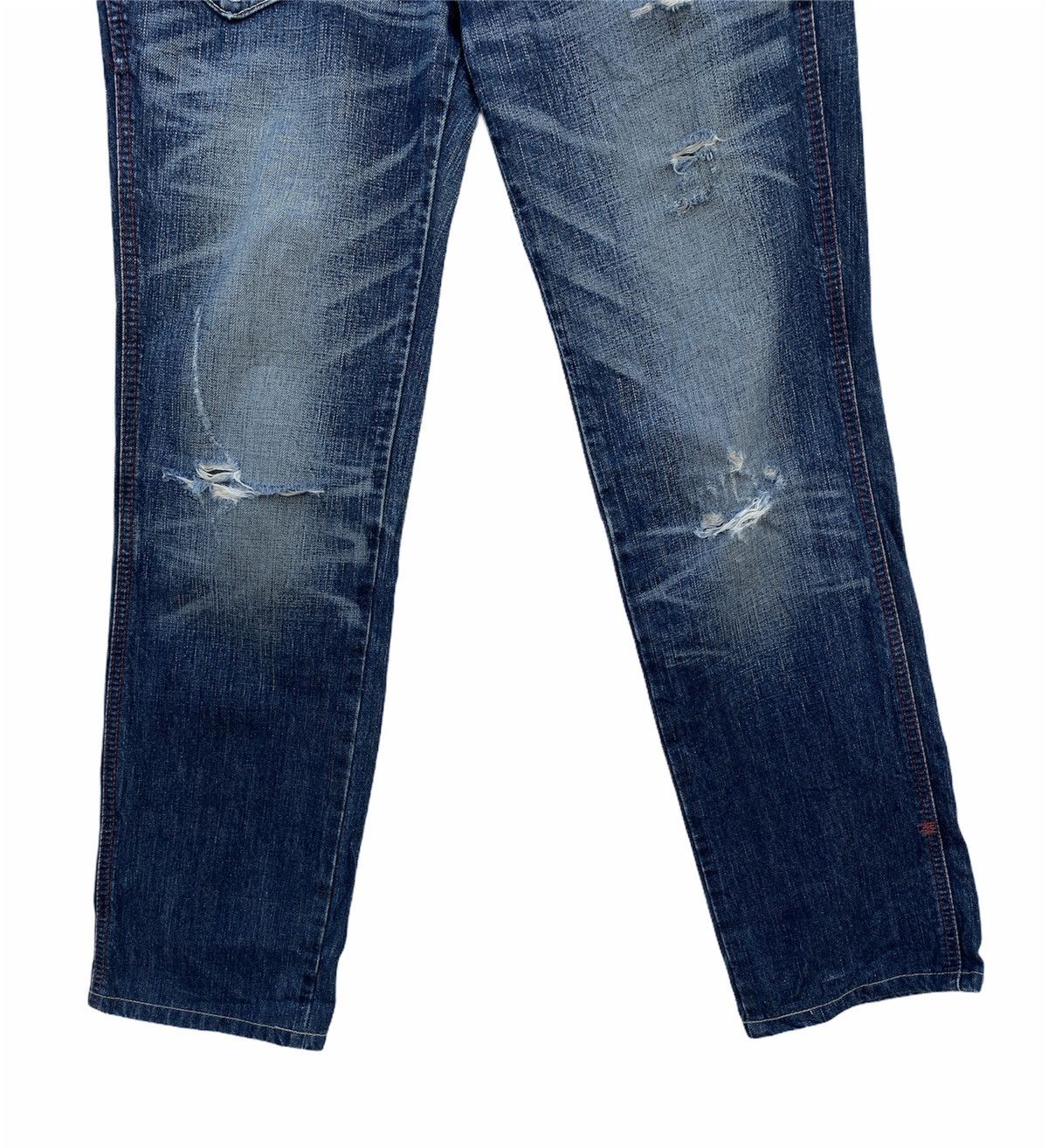 Levi's × Vintage Vintage Levis Strauss.co Distressed Denim Jeans Tag Yellow Size US 30 / EU 46 - 3 Thumbnail