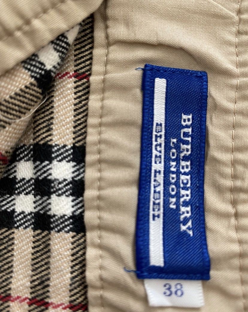 Burberry BURBERRY Skirt Blue Label Vintage Size 26" / US 2 / IT 38 - 7 Thumbnail
