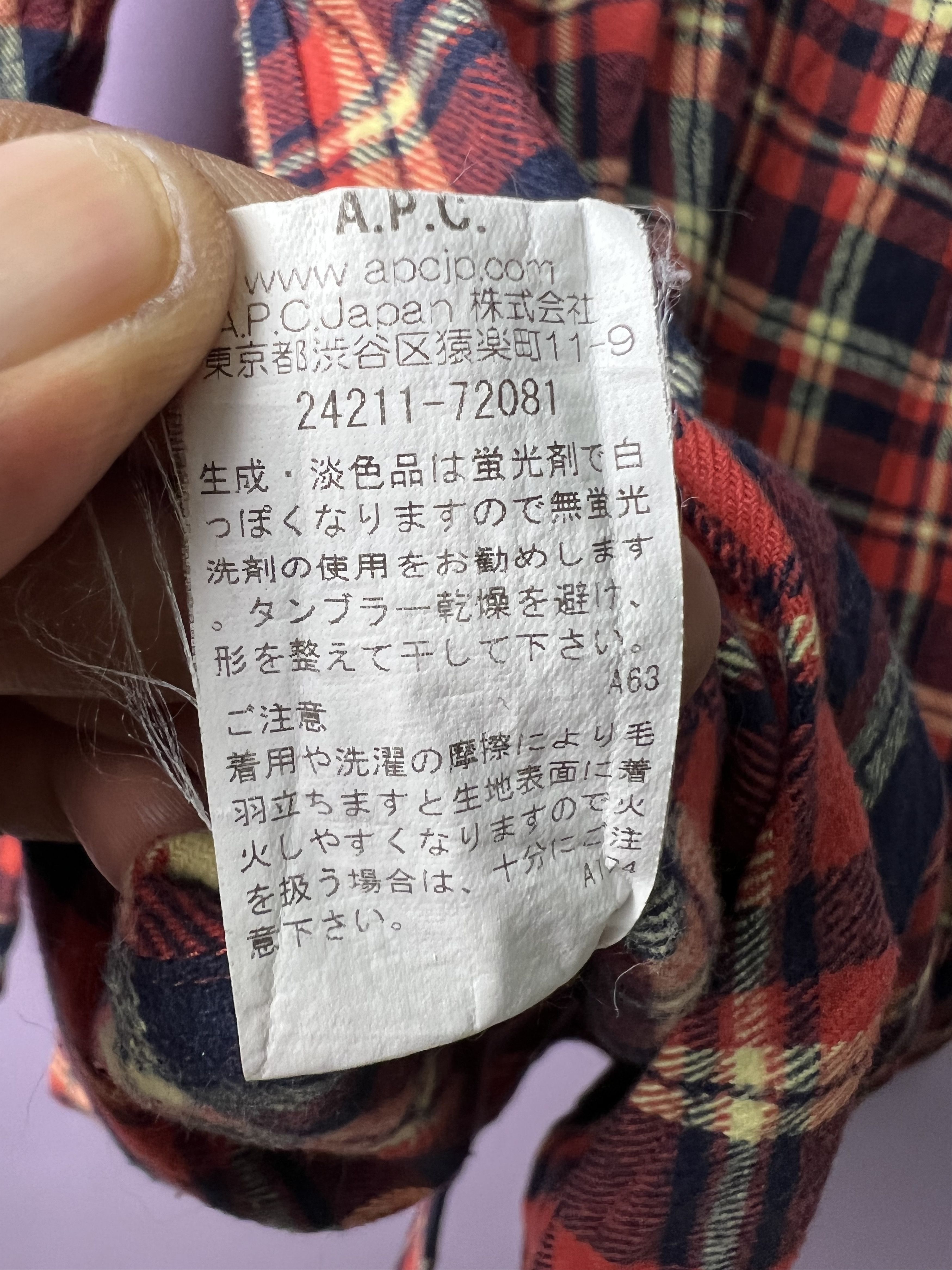 A.P.C. 🔥A.P.C Double Pockets Button Flannels Size US S / EU 44-46 / 1 - 13 Thumbnail