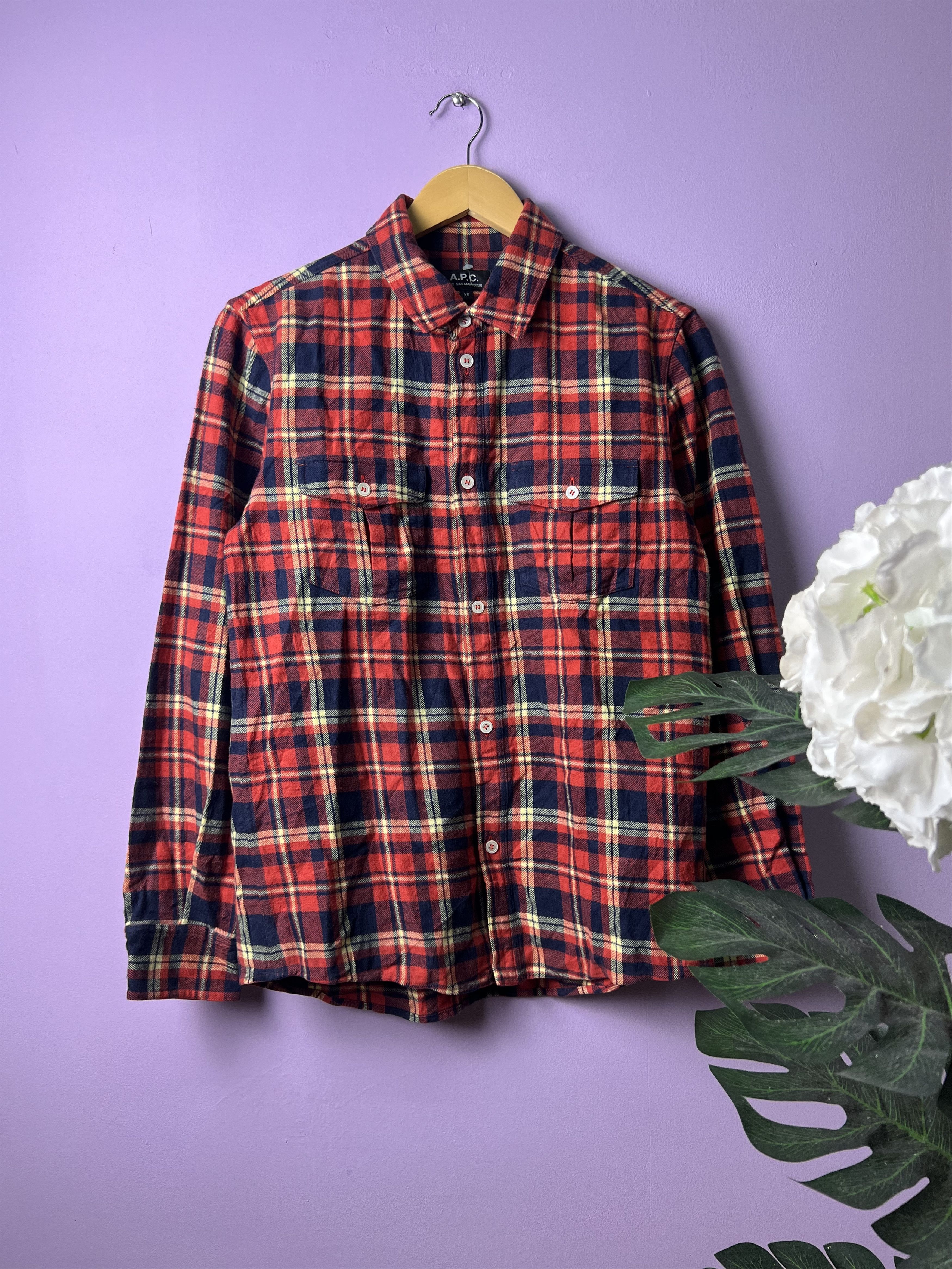 A.P.C. 🔥A.P.C Double Pockets Button Flannels Size US S / EU 44-46 / 1 - 1 Thumbnail