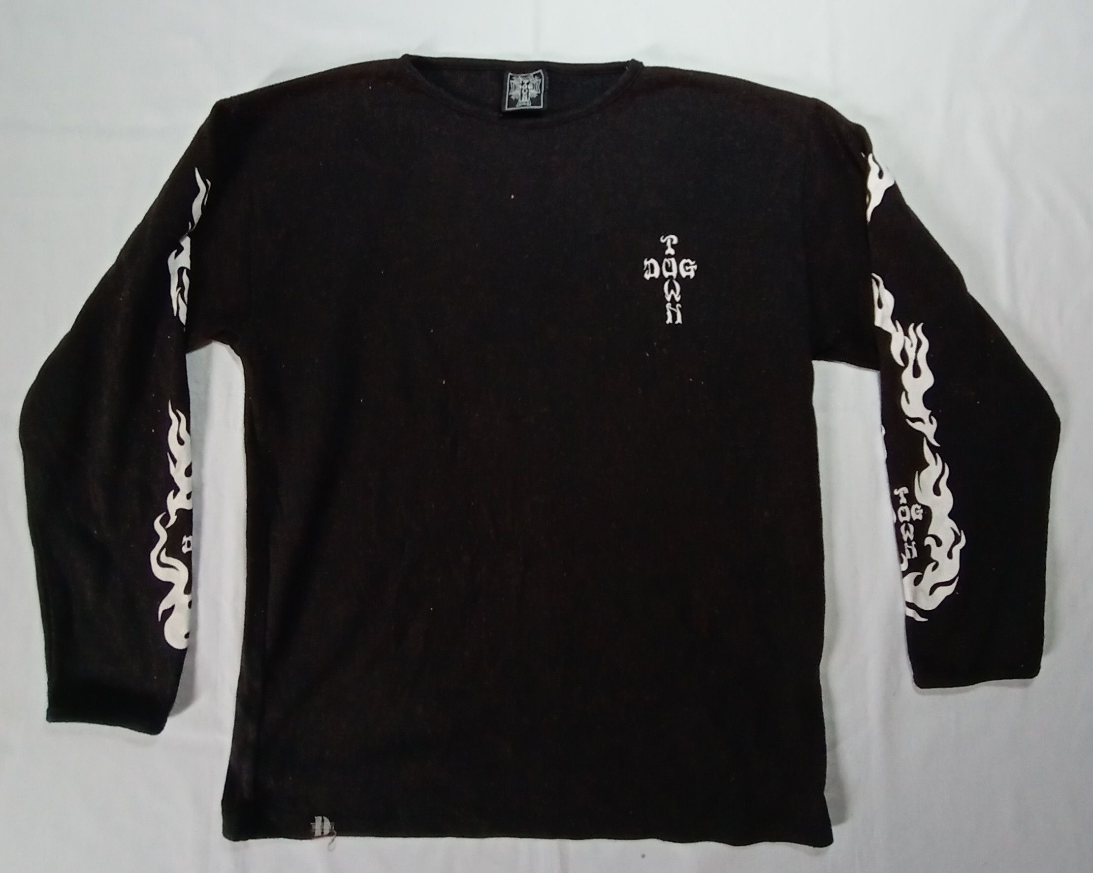 Dogtown Vintage DOGTOWN Stigmata Fire Flame Sleeve Skate Tee Size US M / EU 48-50 / 2 - 1 Thumbnail