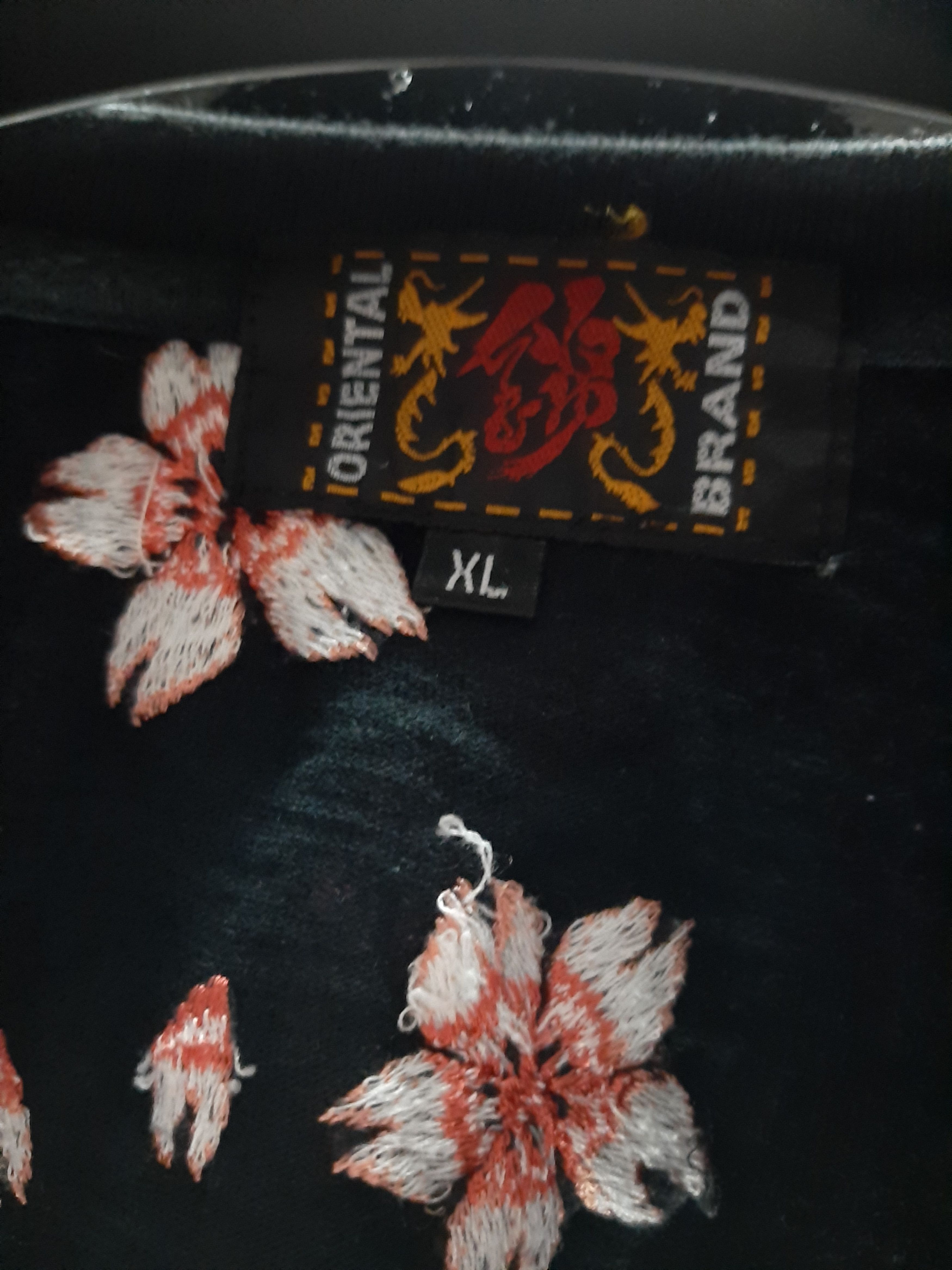Japanese Brand SUKAJAN KOI FISH EMBROIDERY SAKURA FLOWER NICE FULL DESIGN Size US L / EU 52-54 / 3 - 6 Thumbnail