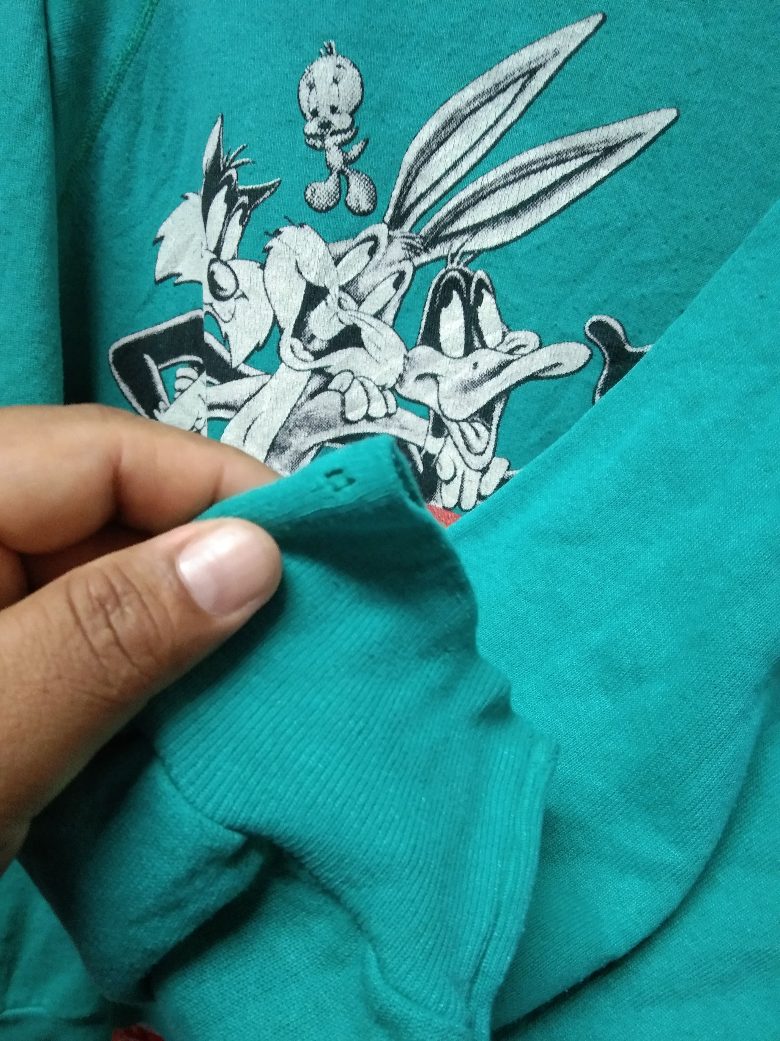 Vintage × Warner Bros VINTAGE 1994 LOONEY TUNES CREWNECK SWEATSHIRT (distressed) Size US XL / EU 56 / 4 - 6 Thumbnail