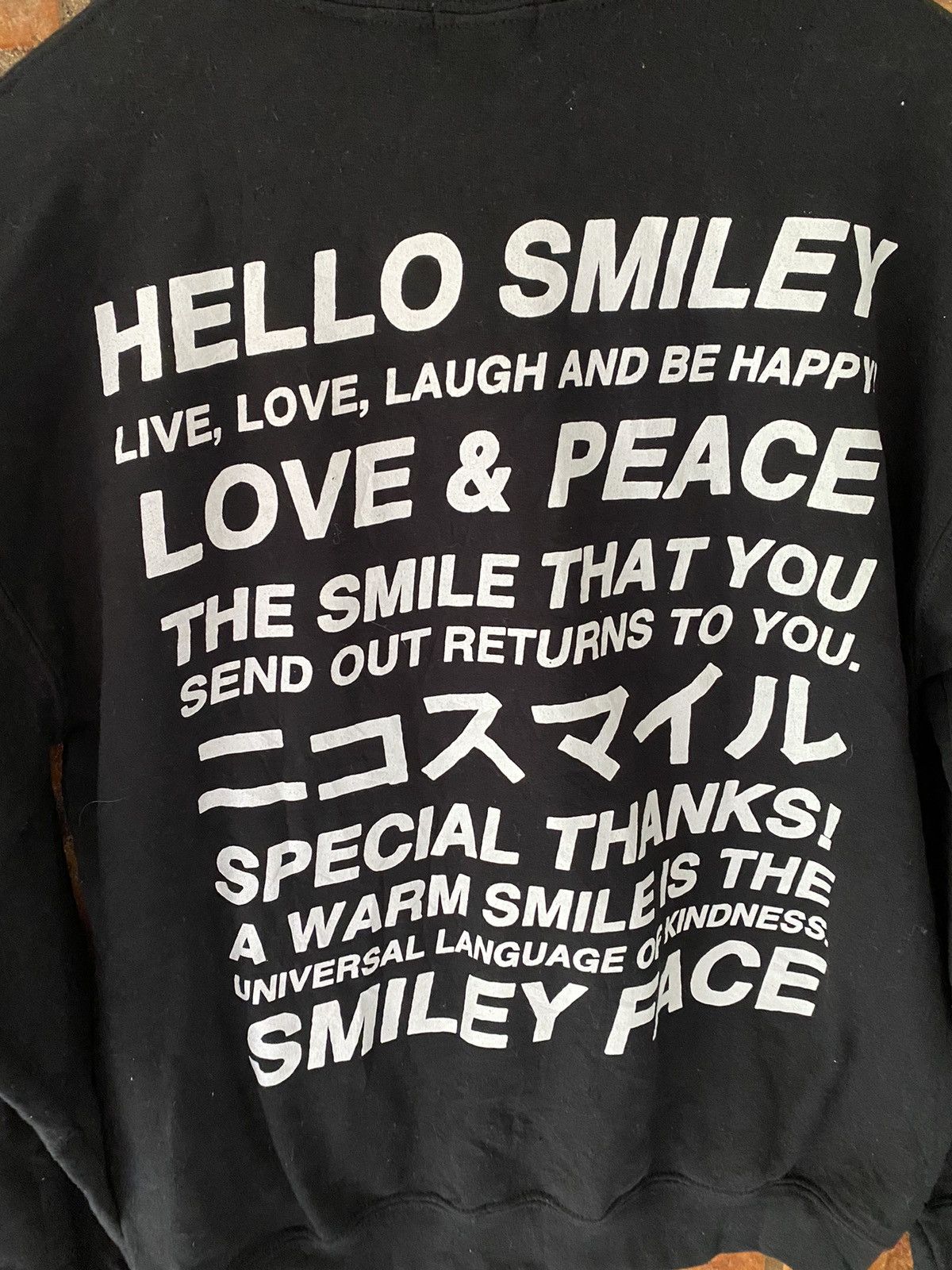 Japanese Brand 2000s Nouno Japan Smile emoji Poem sweatshirt kapital Size US M / EU 48-50 / 2 - 6 Thumbnail