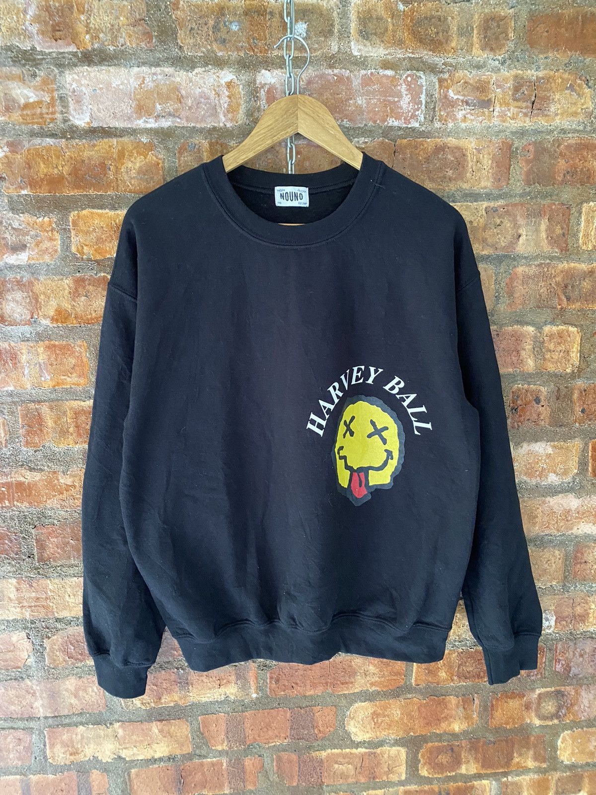 Japanese Brand 2000s Nouno Japan Smile emoji Poem sweatshirt kapital Size US M / EU 48-50 / 2 - 2 Thumbnail