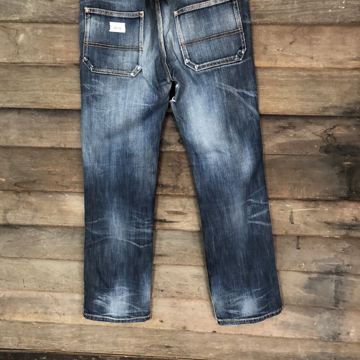 Japanese Brand Audience II Blue Distressed Denim Pants #112B Size US 29 - 10 Thumbnail