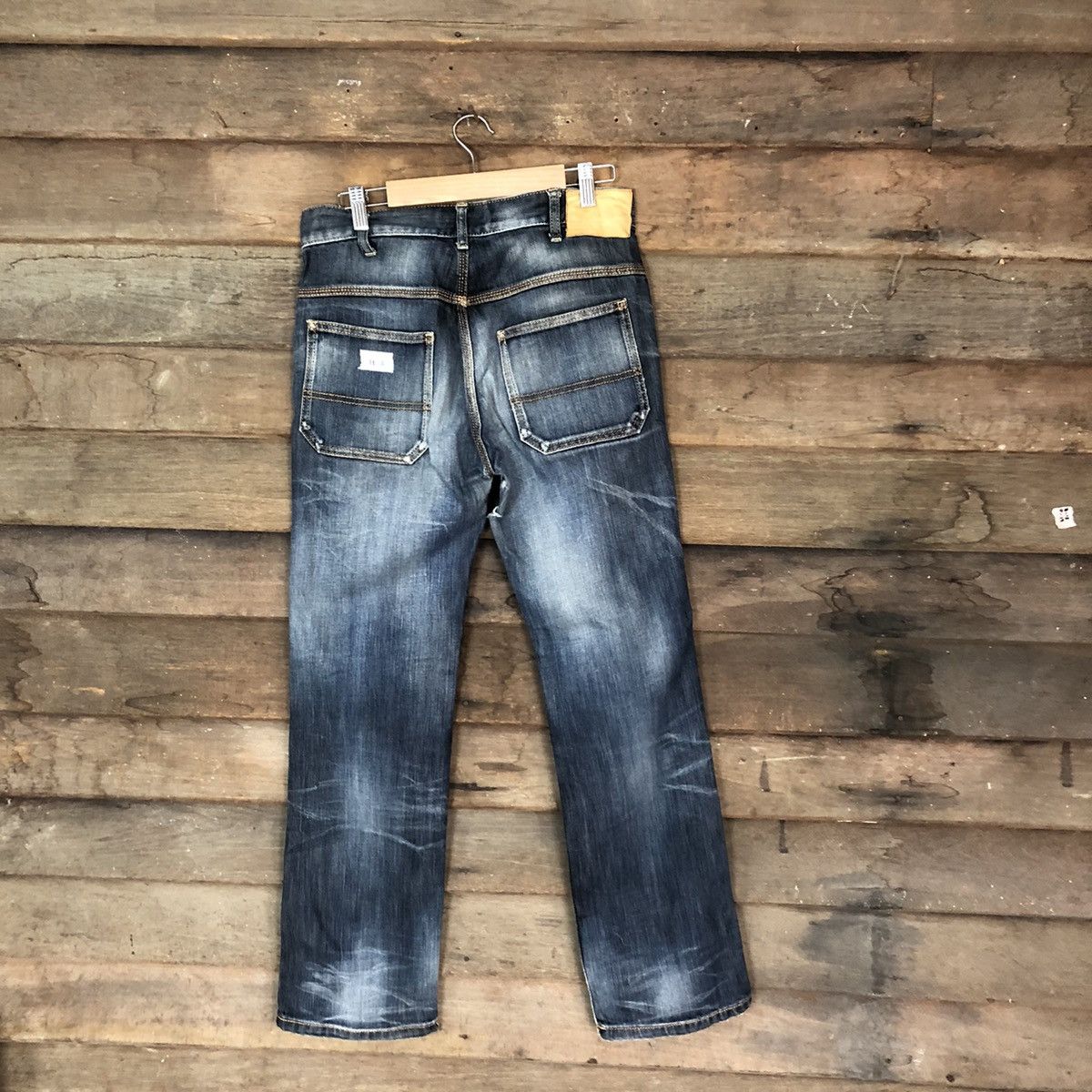Japanese Brand Audience II Blue Distressed Denim Pants #112B Size US 29 - 8 Thumbnail