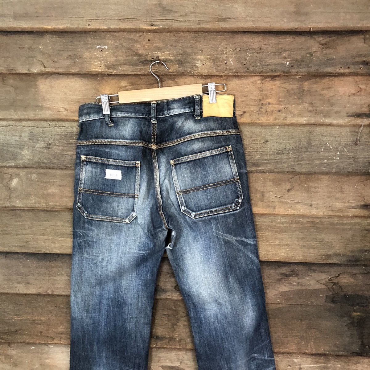 Japanese Brand Audience II Blue Distressed Denim Pants #112B Size US 29 - 9 Thumbnail