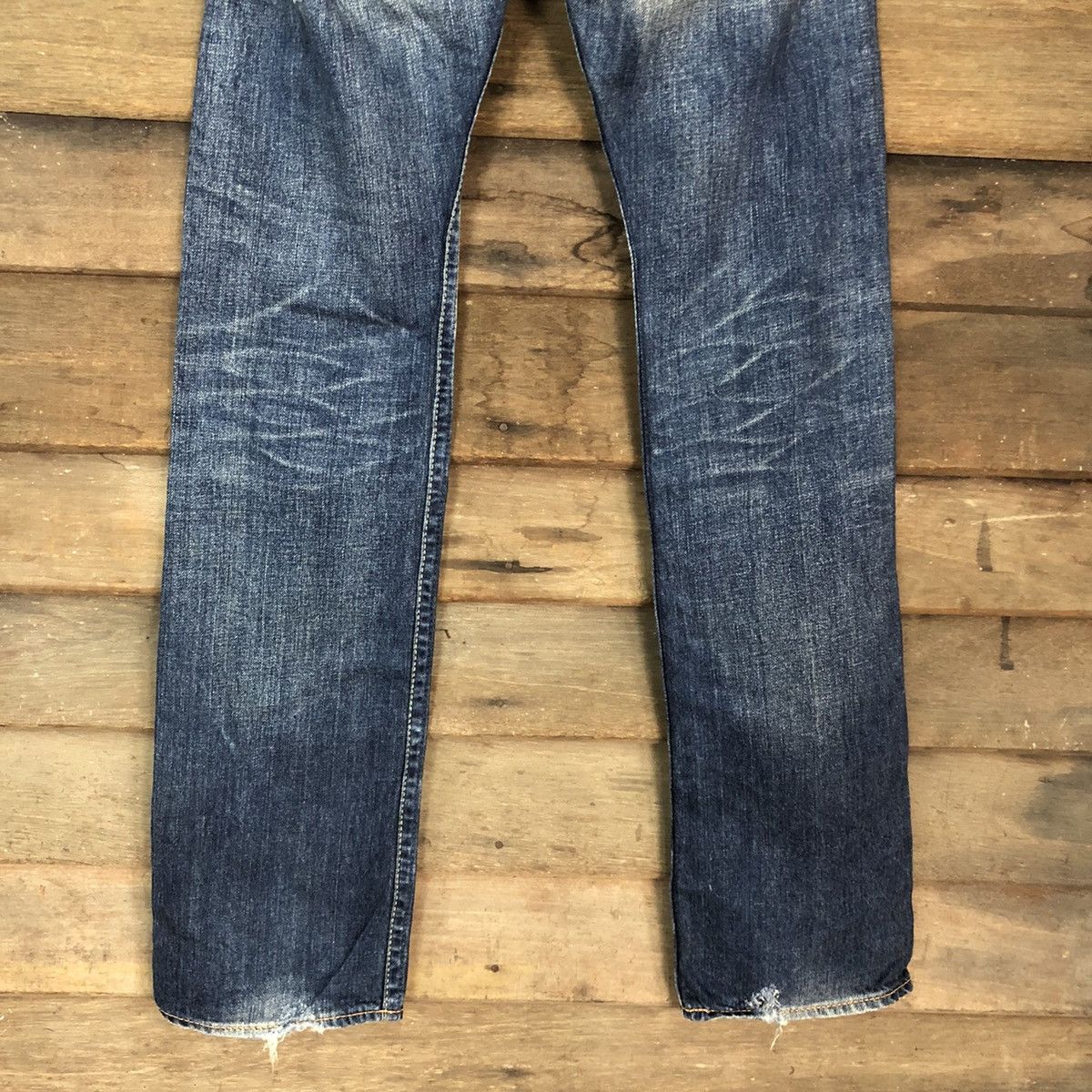 Japanese Brand Sly Blue japan distressed Denim Jeans Pants #5753 Size 30" / US 8 / IT 44 - 11 Thumbnail