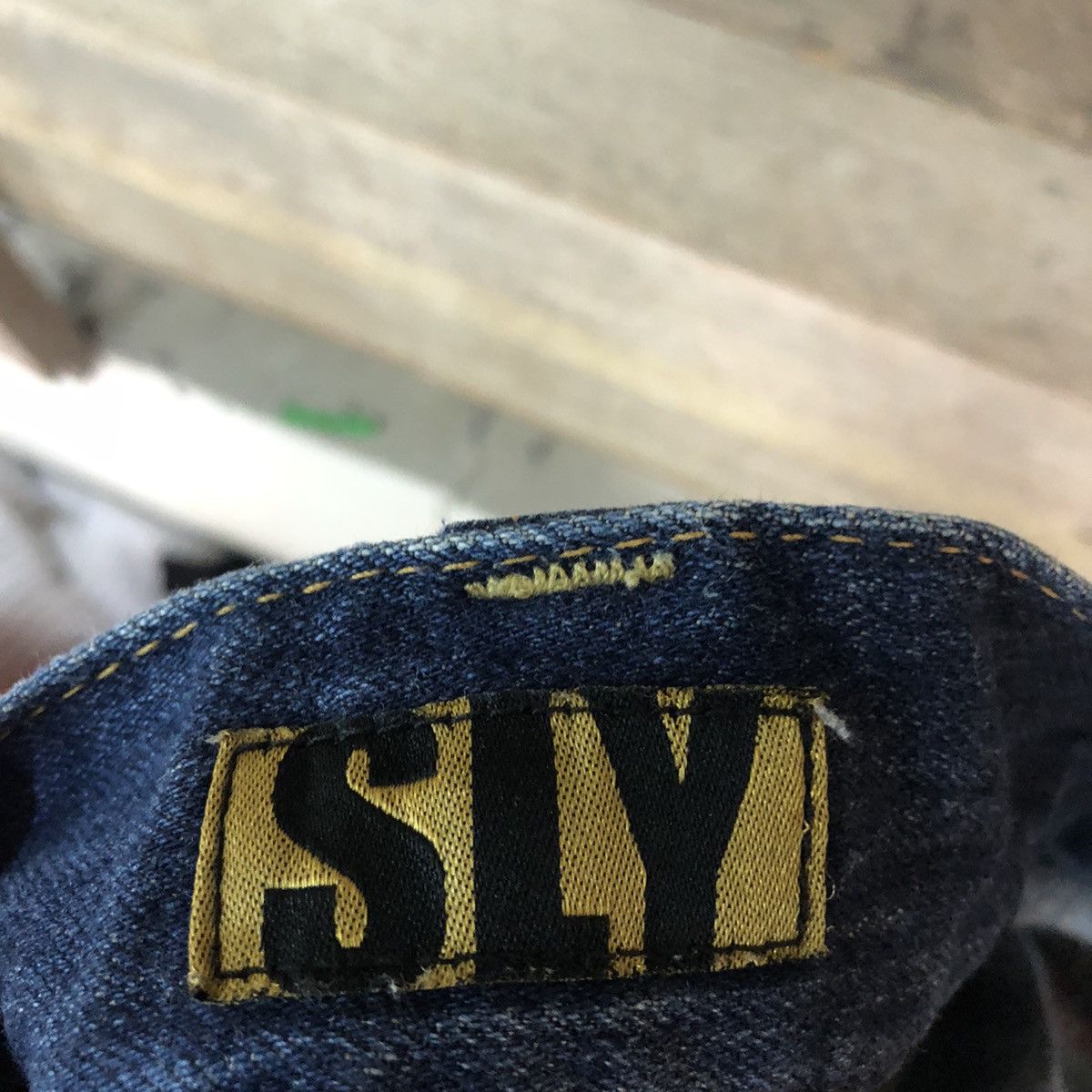 Japanese Brand Sly Blue japan distressed Denim Jeans Pants #5753 Size 30" / US 8 / IT 44 - 15 Thumbnail