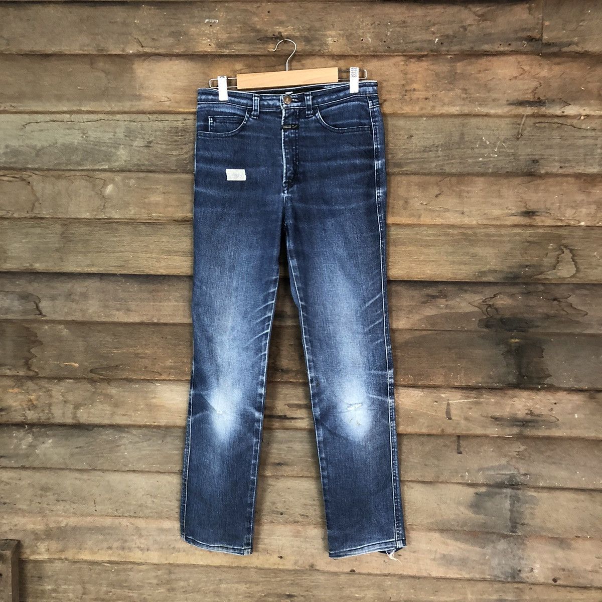 Marithe + Francois Girbaud Marithe Francois Girbaund Blue Denim Pants #113B Size 29" - 1 Thumbnail