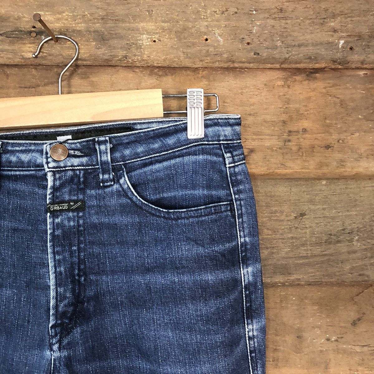 Marithe + Francois Girbaud Marithe Francois Girbaund Blue Denim Pants #113B Size 29" - 5 Thumbnail