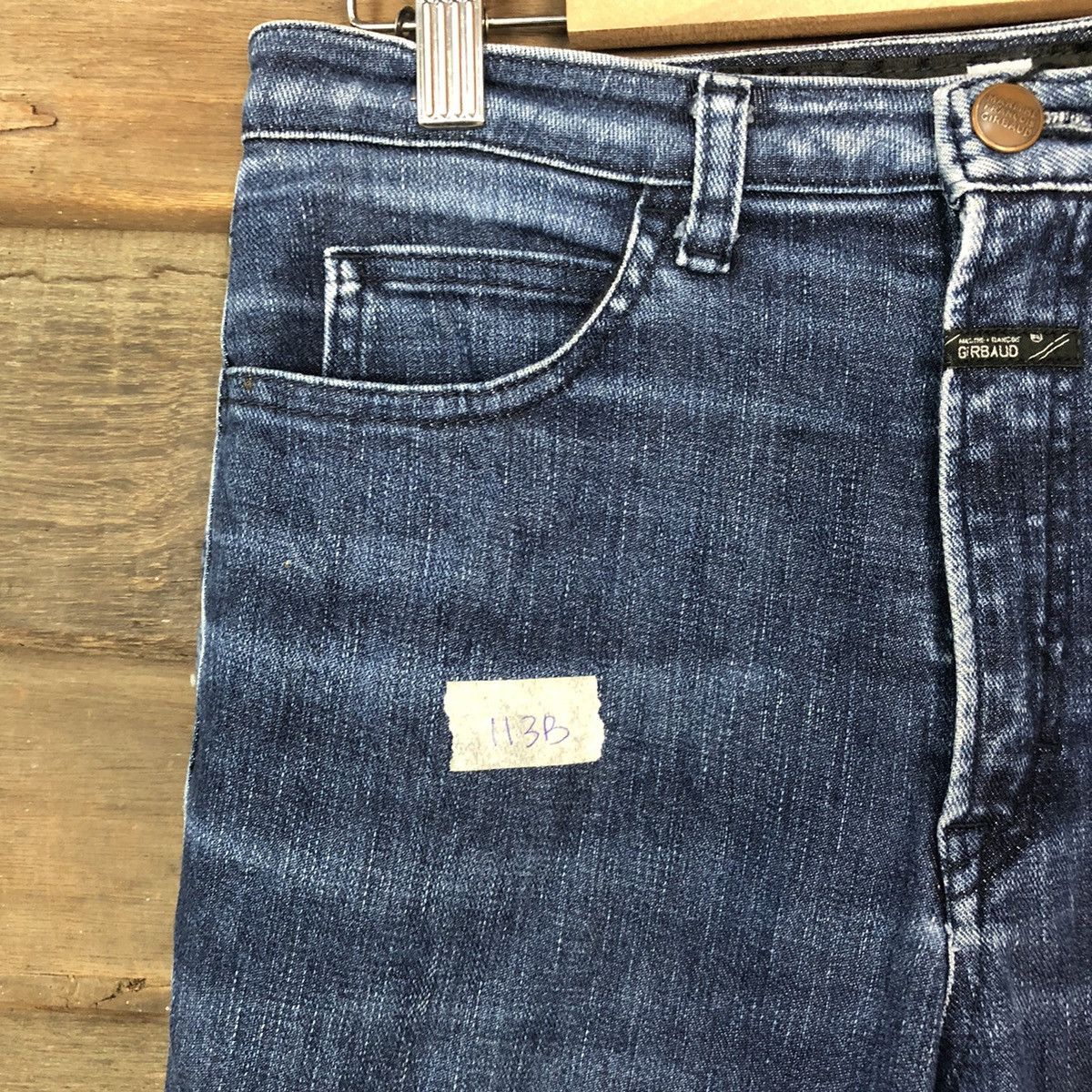 Marithe + Francois Girbaud Marithe Francois Girbaund Blue Denim Pants #113B Size 29" - 8 Thumbnail