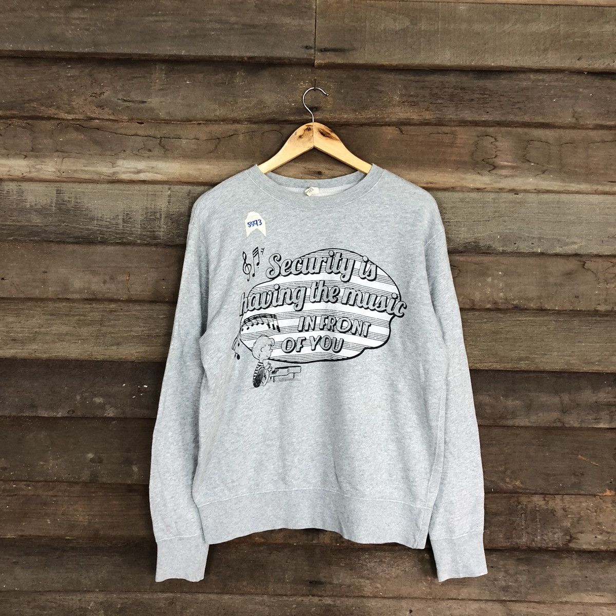 Peanuts × Uniqlo × Vintage Uniqlo x Peanuts Grey Sweatshirt #5593 Size US M / EU 48-50 / 2 - 1 Thumbnail