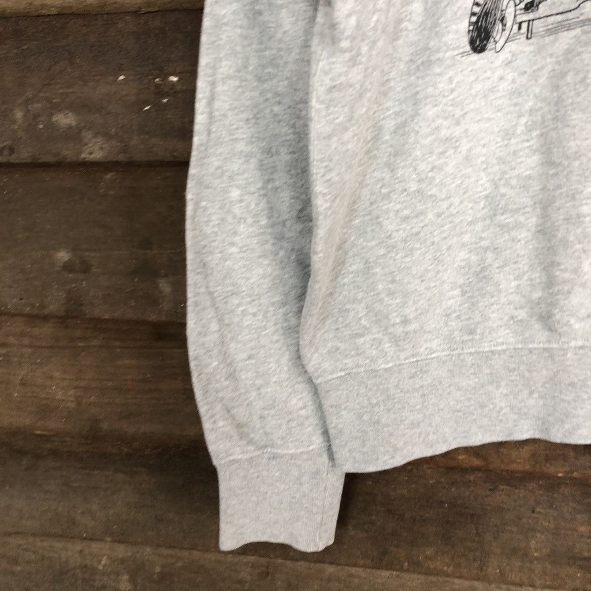 Peanuts × Uniqlo × Vintage Uniqlo x Peanuts Grey Sweatshirt #5593 Size US M / EU 48-50 / 2 - 6 Thumbnail