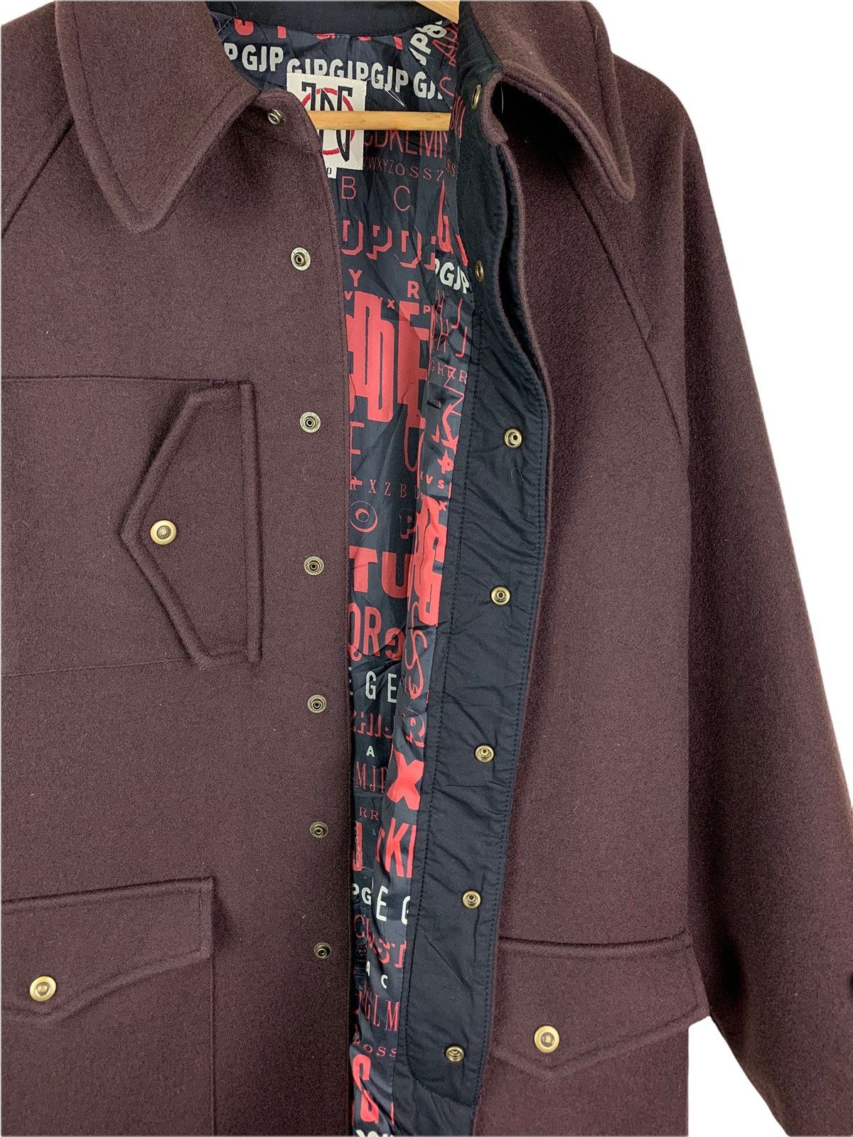 Jean Paul Gaultier 🔥Jean Paul Gaultier Wool Blend Mark Jacket Size US XXS / EU 40 - 15 Thumbnail