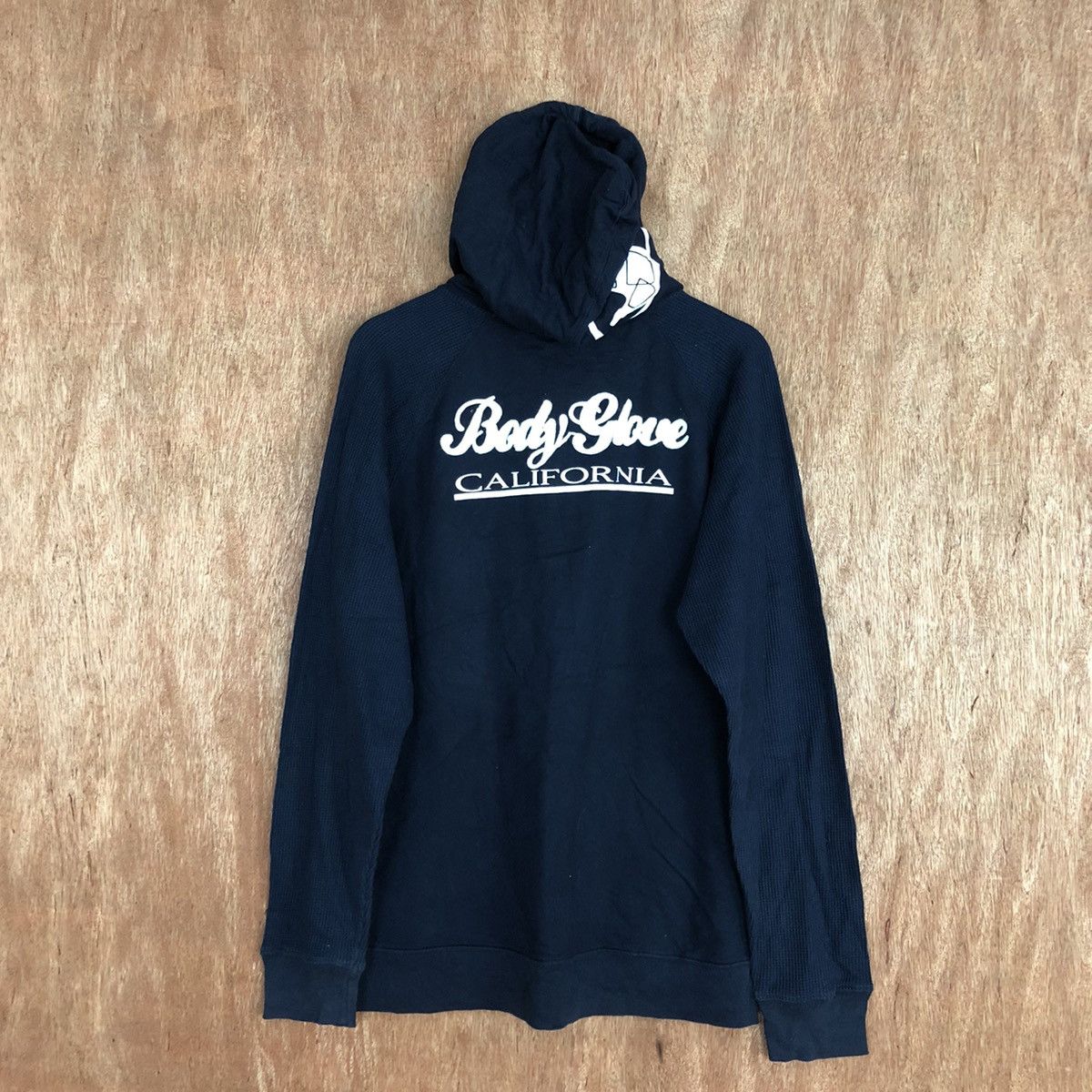 Body Glove 80er Hoodie Vintage 80s Size L Pullover Hoodie By Open