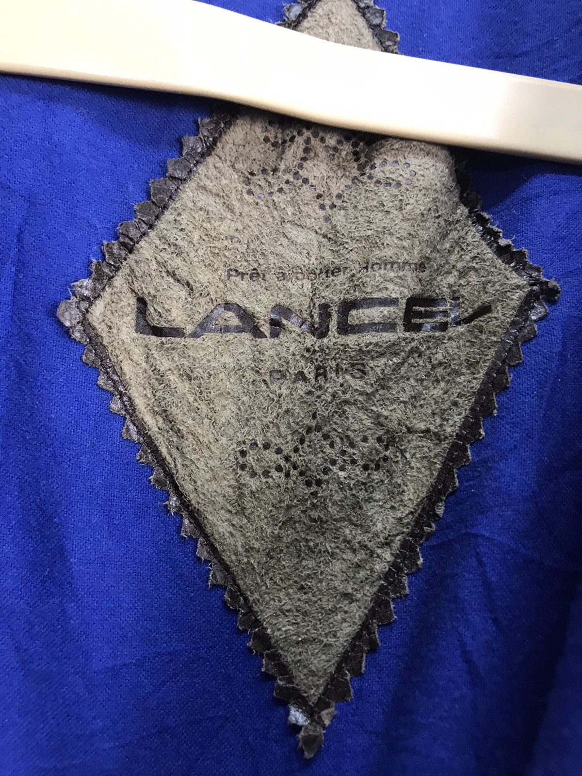 Designer × Lancel Lancel distressed bombers jacket hidden hoodie Size US L / EU 52-54 / 3 - 3 Thumbnail