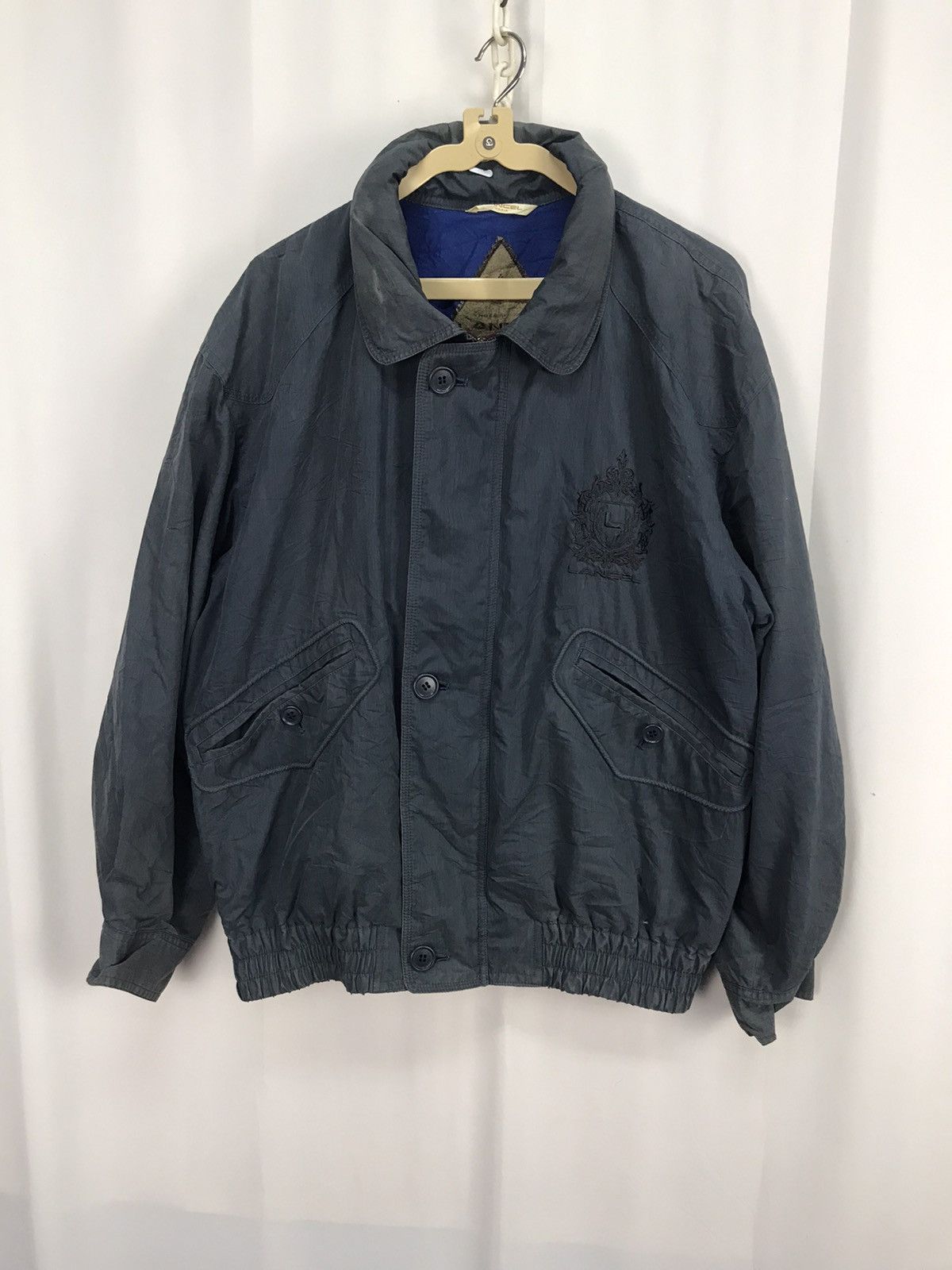 Designer × Lancel Lancel distressed bombers jacket hidden hoodie Size US L / EU 52-54 / 3 - 10 Thumbnail