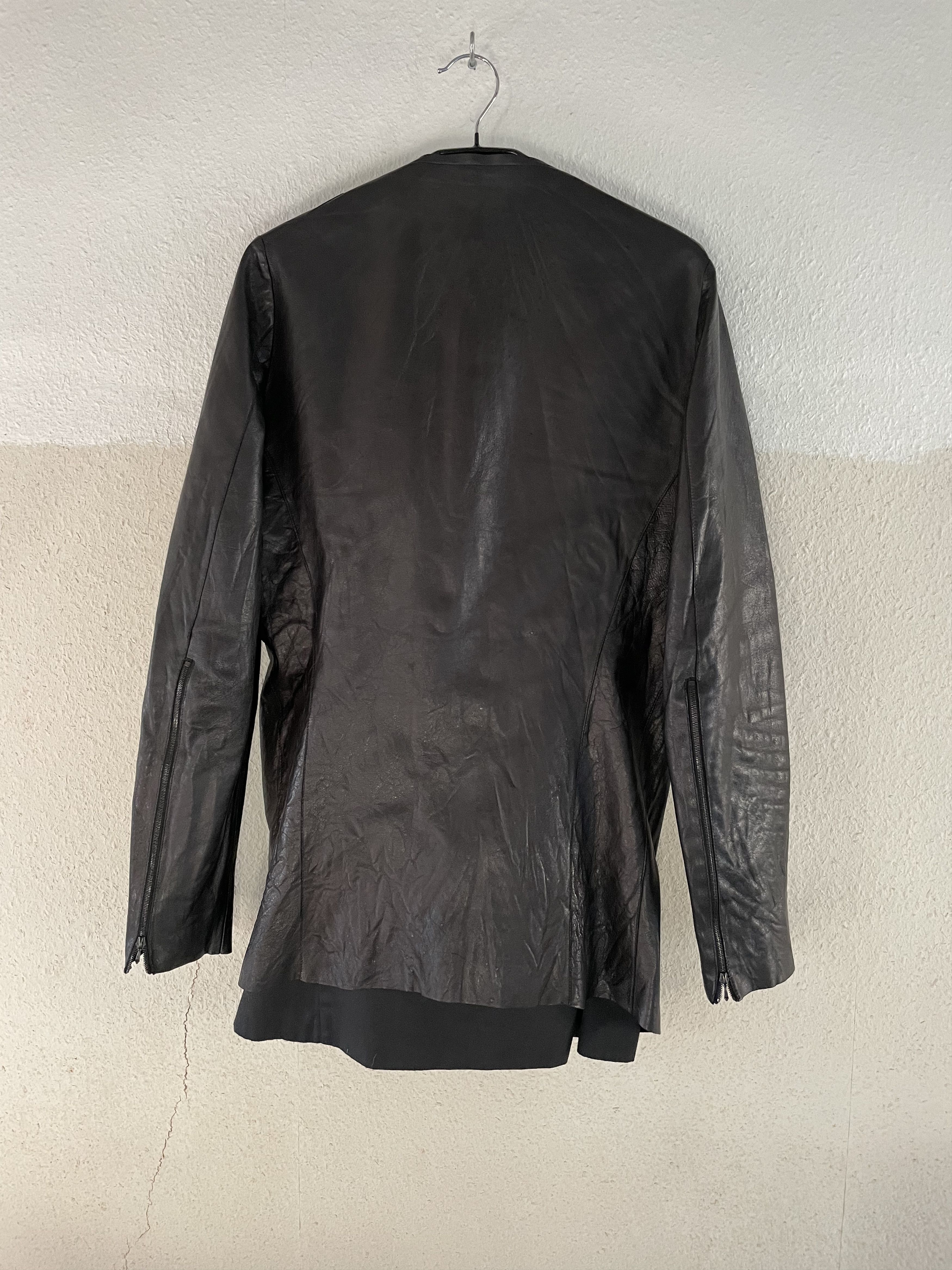 Black Noise White Rain × Chronicles Of Never designer biker zip jacket - not parka coat bomber hoodie Size US M / EU 48-50 / 2 - 4 Thumbnail