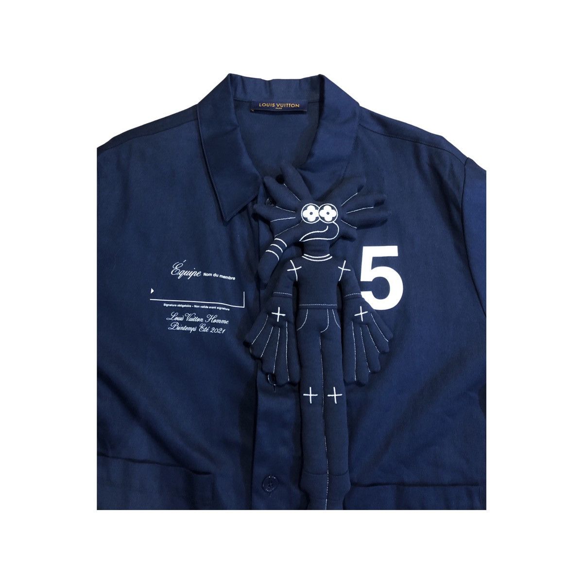Louis Vuitton LOUIS VUITTON JAPAN EXCLUSIVE PUPPET SHIRT Size US XL / EU 56 / 4 - 5 Thumbnail