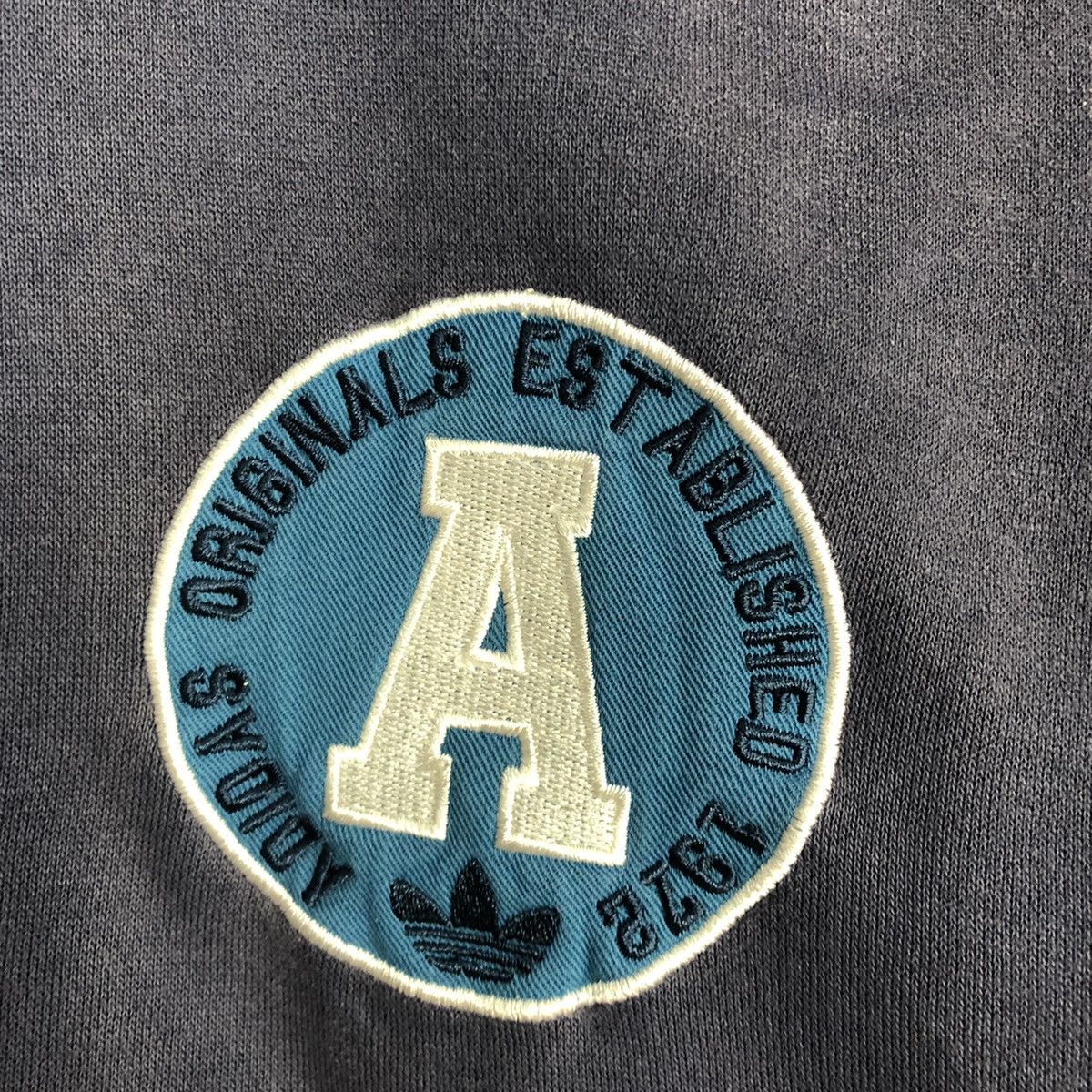 Adidas Adidas 3 stripe vintage logo Blue Sweater #1971 Size US L / EU 52-54 / 3 - 10 Thumbnail