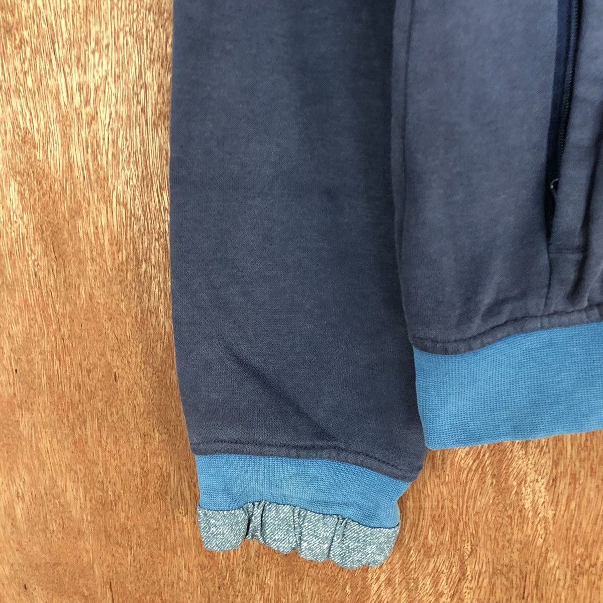 Adidas Adidas 3 stripe vintage logo Blue Sweater #1971 Size US L / EU 52-54 / 3 - 6 Thumbnail