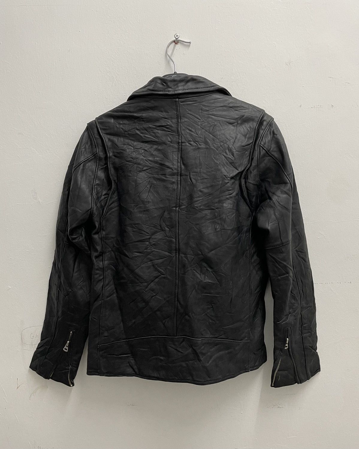 URBAN RESEARCH DOORS Urban Research Double Collar Leather Jacket Size US XS / EU 42 / 0 - 9 Thumbnail