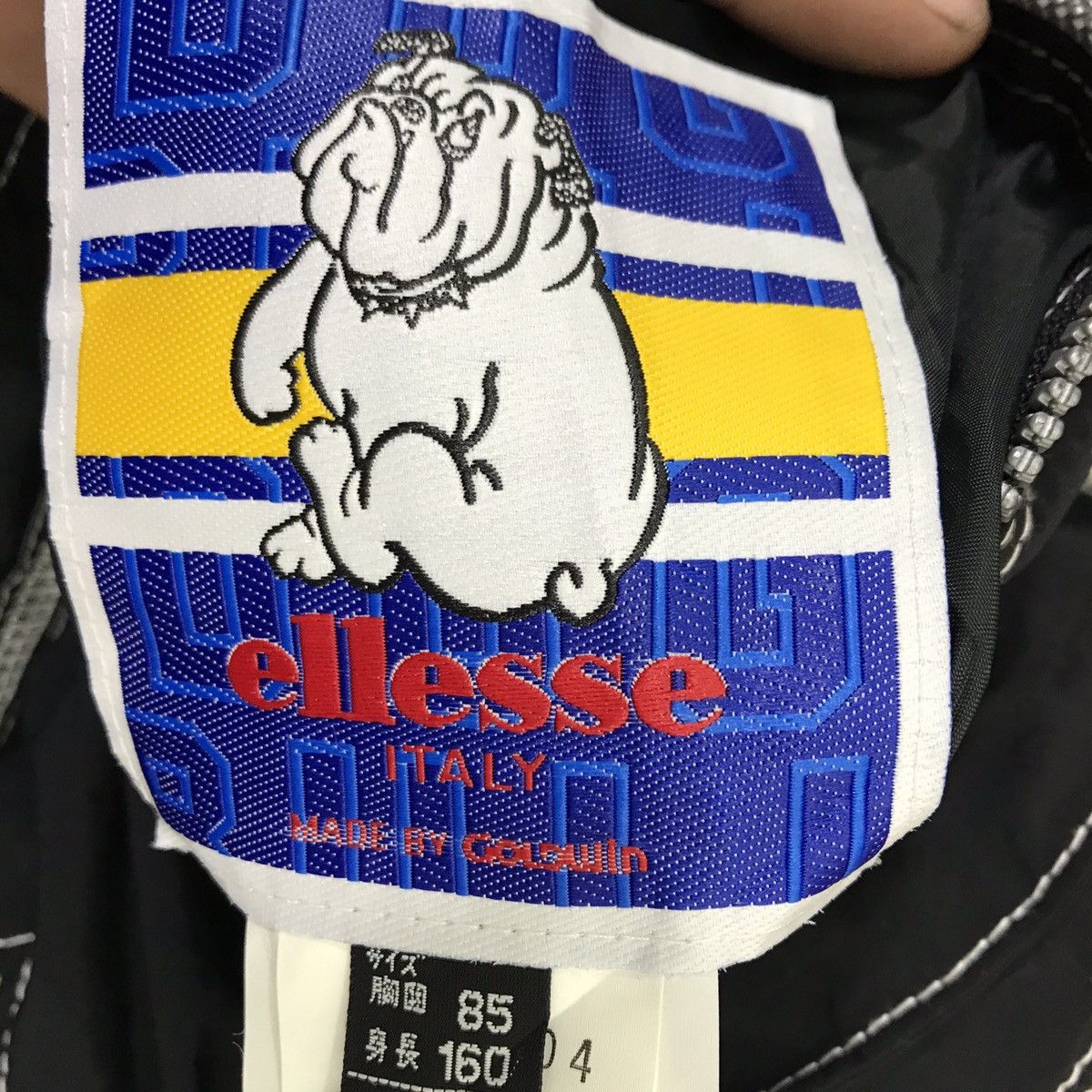 Ellesse Vintage Ellesse Bulldog Hooded Reversible Winter Ski Jacket Size US L / EU 52-54 / 3 - 8 Thumbnail
