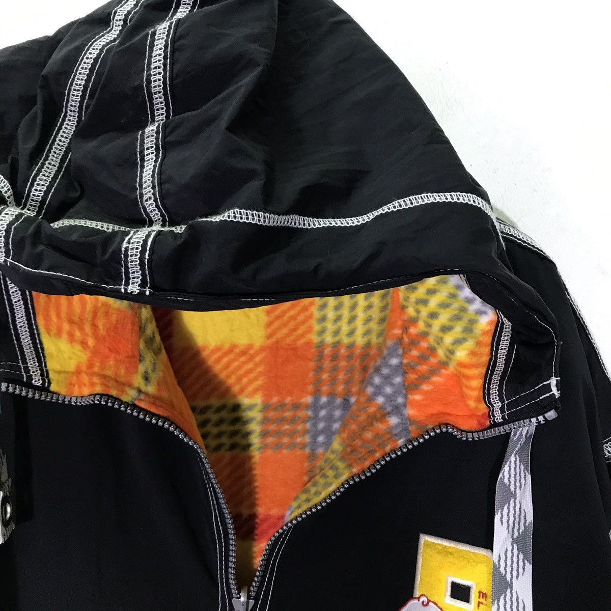 Ellesse Vintage Ellesse Bulldog Hooded Reversible Winter Ski Jacket Size US L / EU 52-54 / 3 - 6 Thumbnail