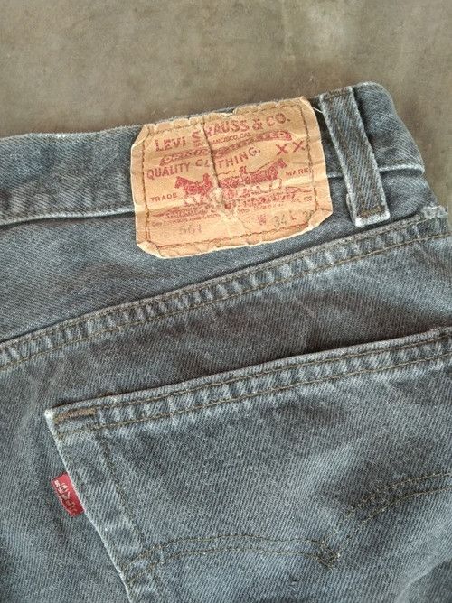 Levi's × Vintage 80s Vintage Levis 501 Grey Made In USA Distressed Jeans Size US 34 / EU 50 - 3 Thumbnail