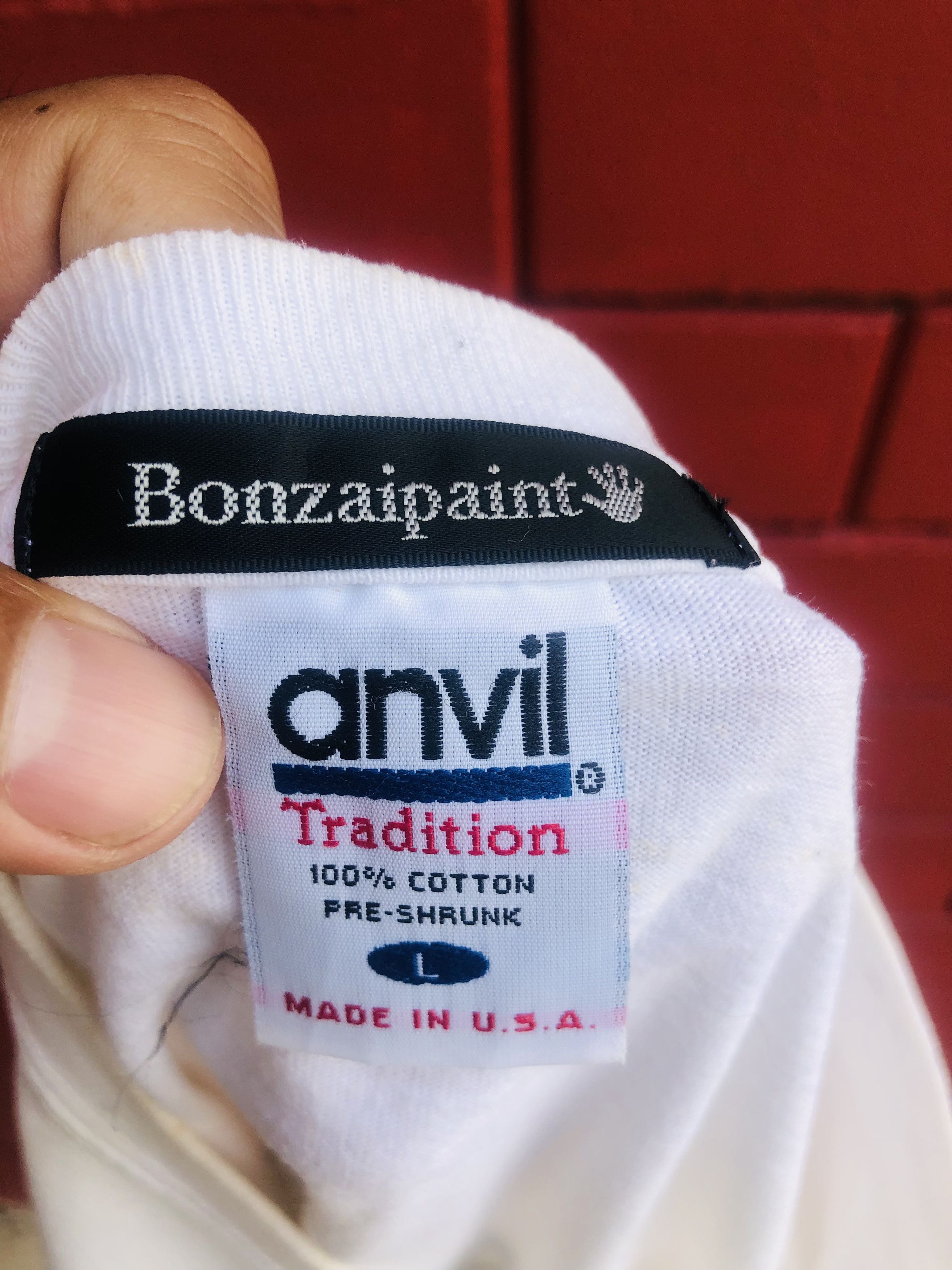 Vintage Bonzaipaint Streetwear Designer Fashion Style