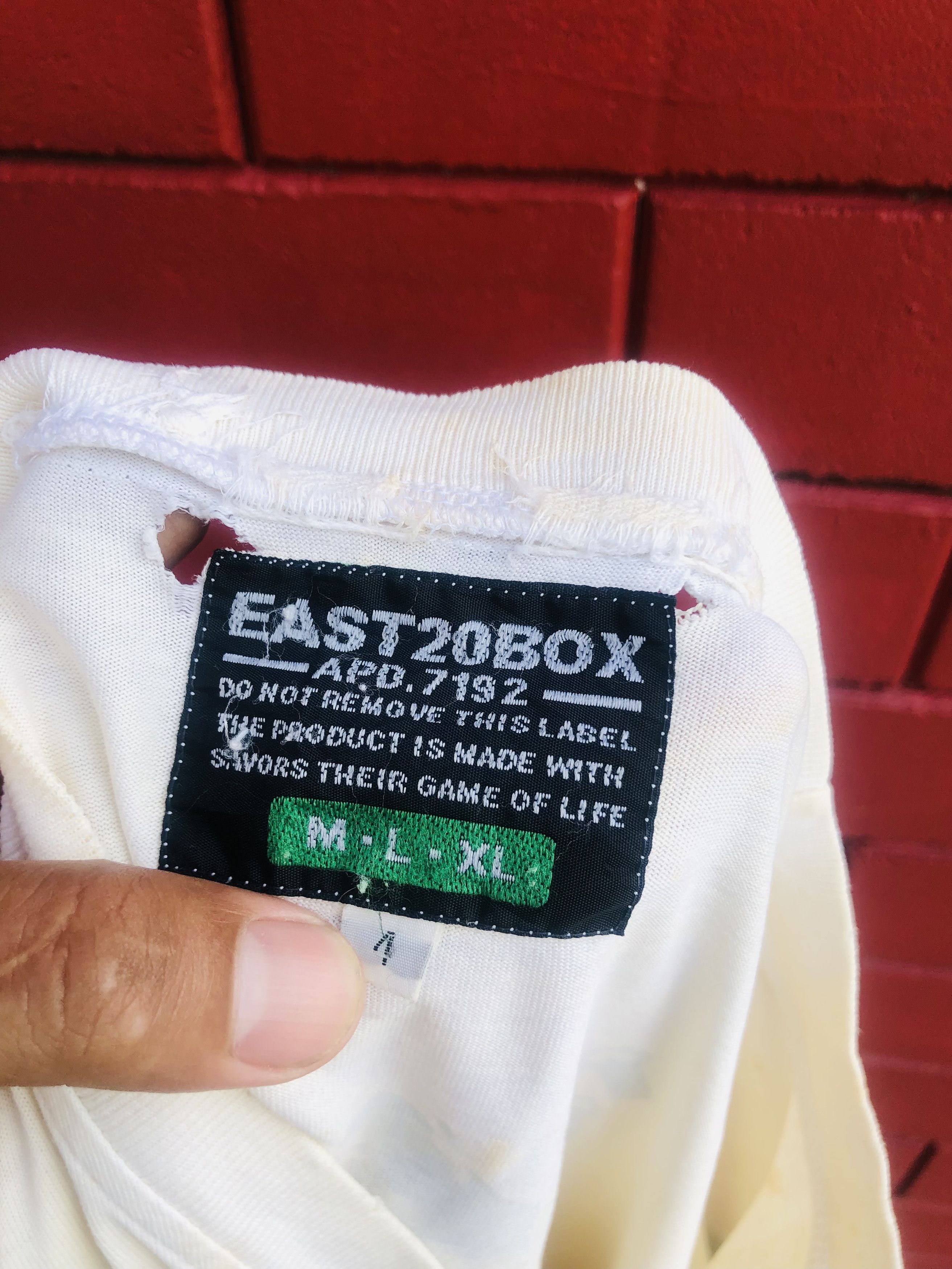 Japanese Brand × Vintage Vintage EastTwentybox Streetwear Fashion Style Shirt Size US XL / EU 56 / 4 - 10 Thumbnail