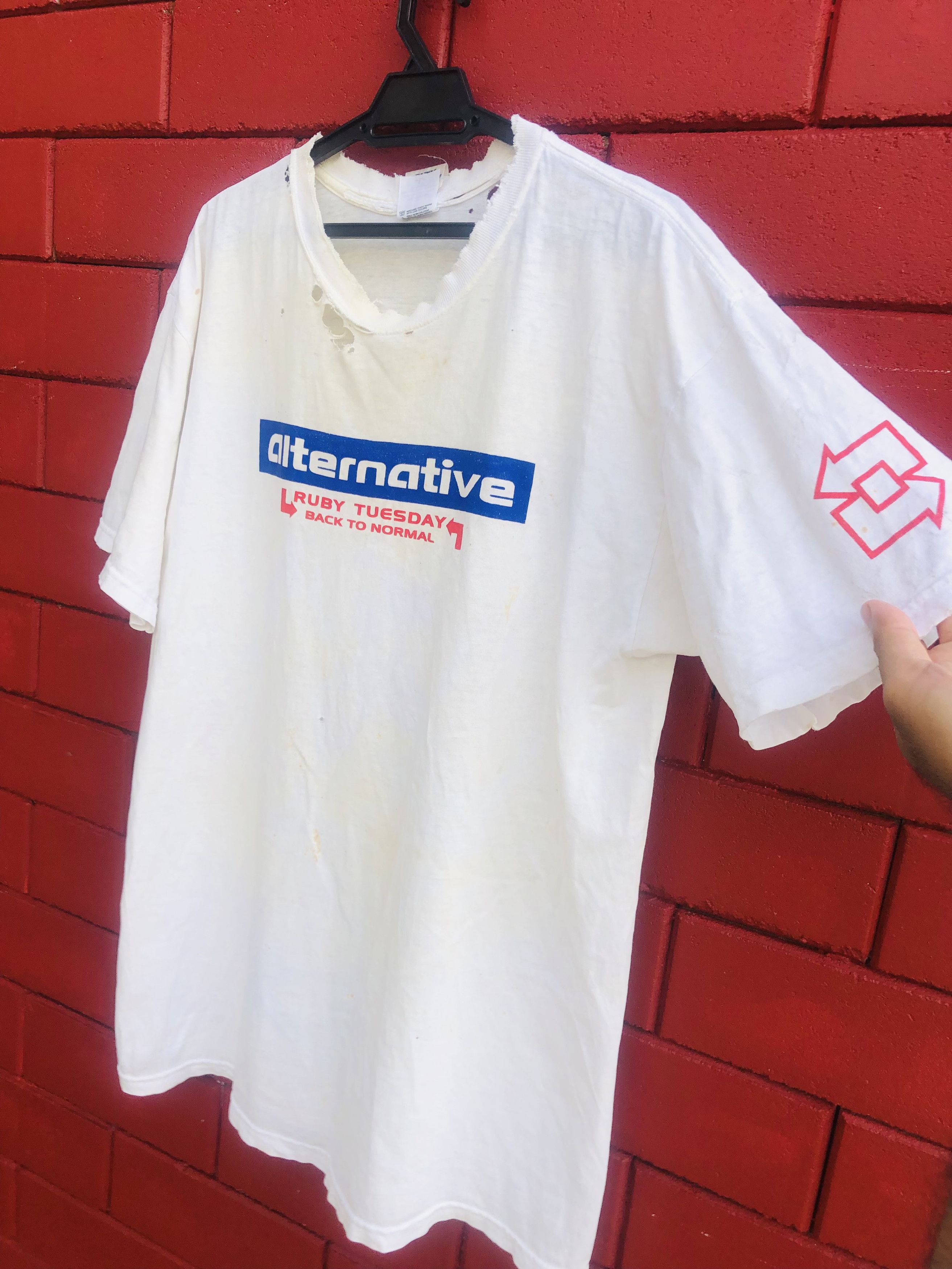 Band Tees × Vintage Vintage Ruby Tuesday Song By The Rolling Stone Shirt Size US L / EU 52-54 / 3 - 5 Thumbnail
