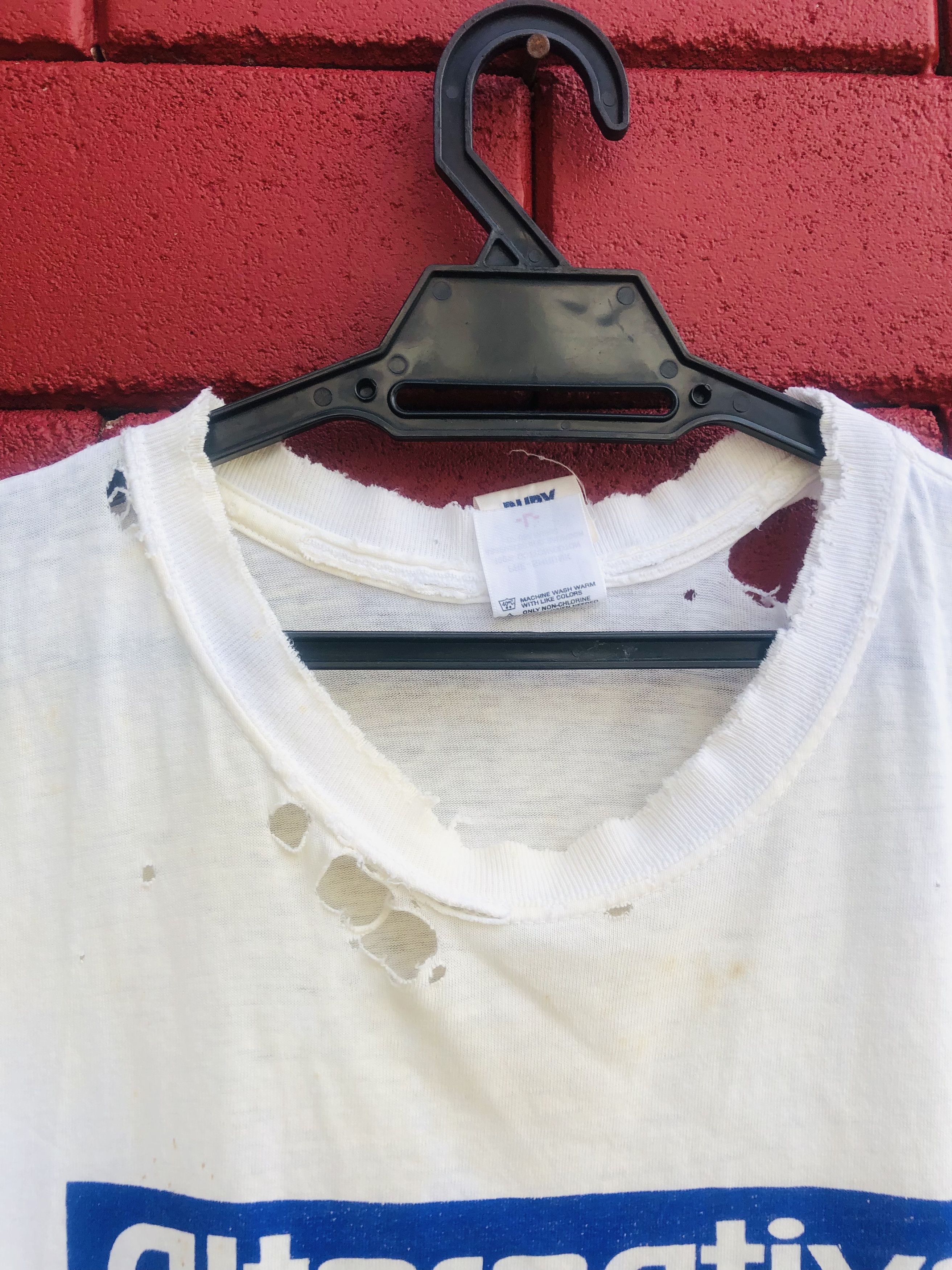 Band Tees × Vintage Vintage Ruby Tuesday Song By The Rolling Stone Shirt Size US L / EU 52-54 / 3 - 8 Thumbnail