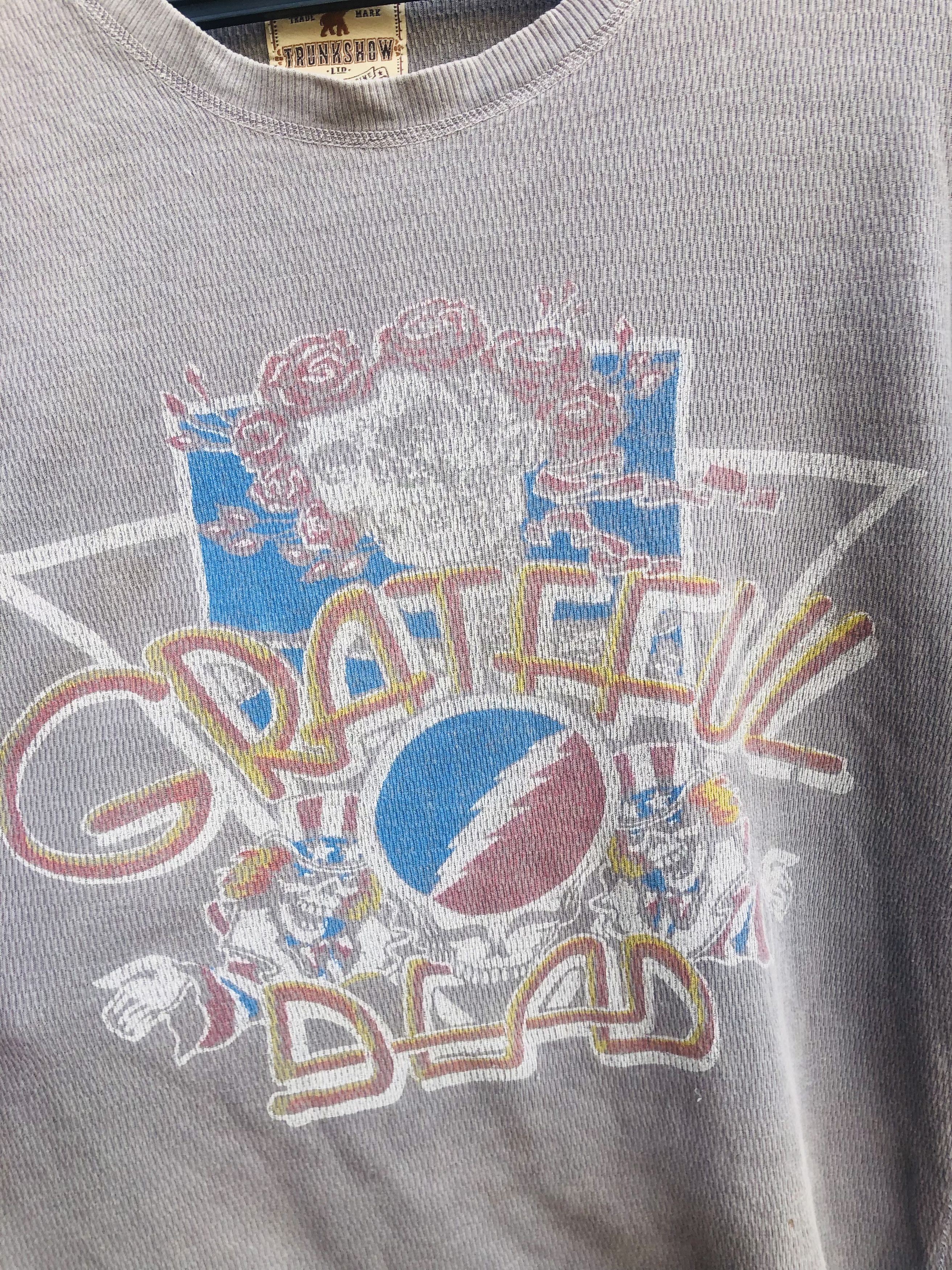 Band Tees × Vintage Vintage Gratefuldead Band Music Fashion Style Size US M / EU 48-50 / 2 - 6 Thumbnail