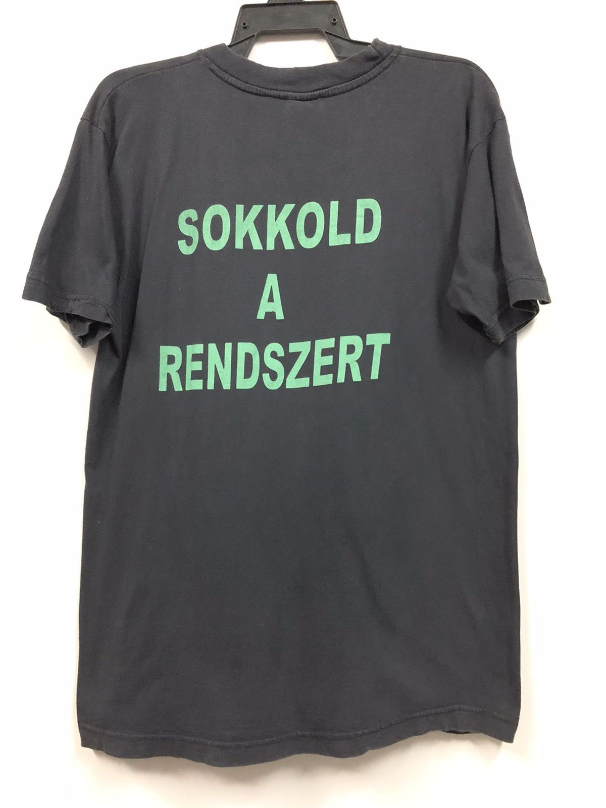 Band Tees × Vintage Vintage Depresszió sokkola a rendszert Metal band 90s tee Size US L / EU 52-54 / 3 - 6 Thumbnail
