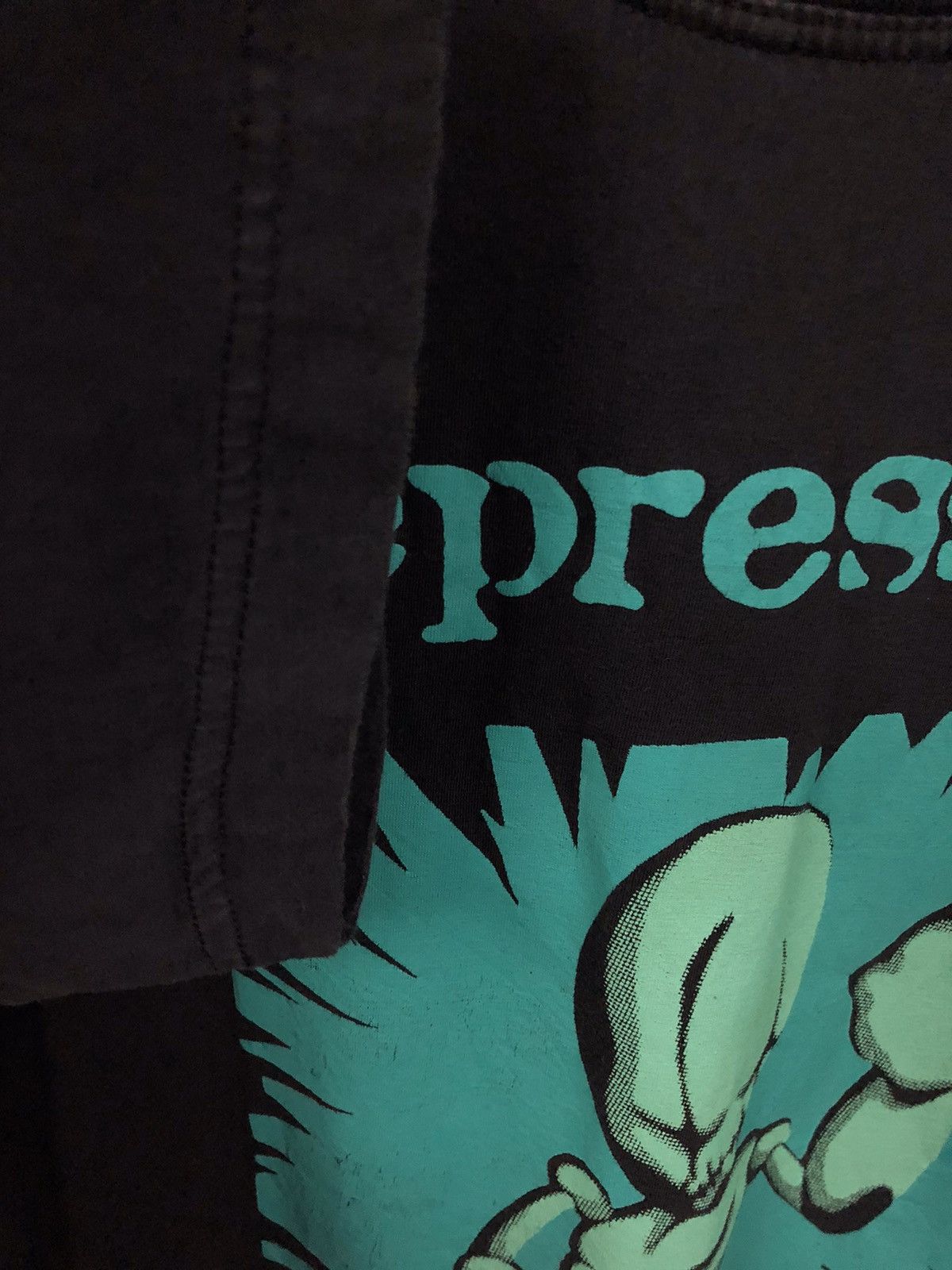 Band Tees × Vintage Vintage Depresszió sokkola a rendszert Metal band 90s tee Size US L / EU 52-54 / 3 - 5 Thumbnail