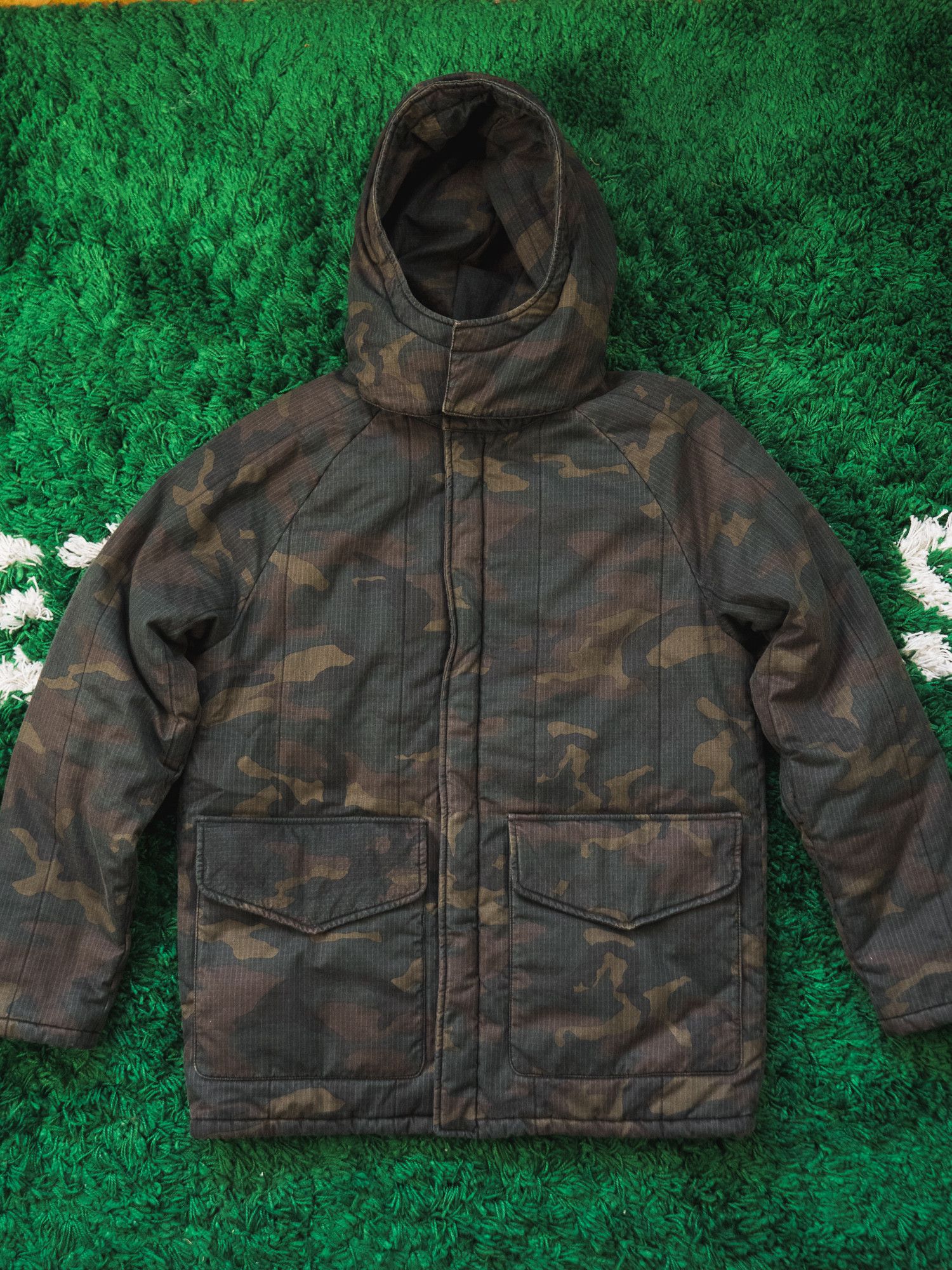 Pre-owned Yeezy Season 1 Camo Parka (s)