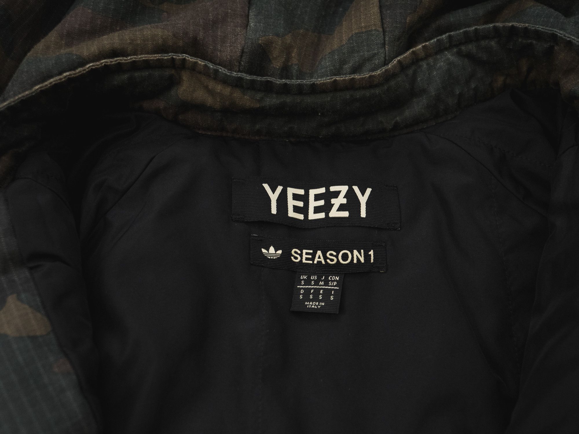 Yeezy YEEZY SEASON 1 CAMO PARKA (S) Size US S / EU 44-46 / 1 - 9 Thumbnail