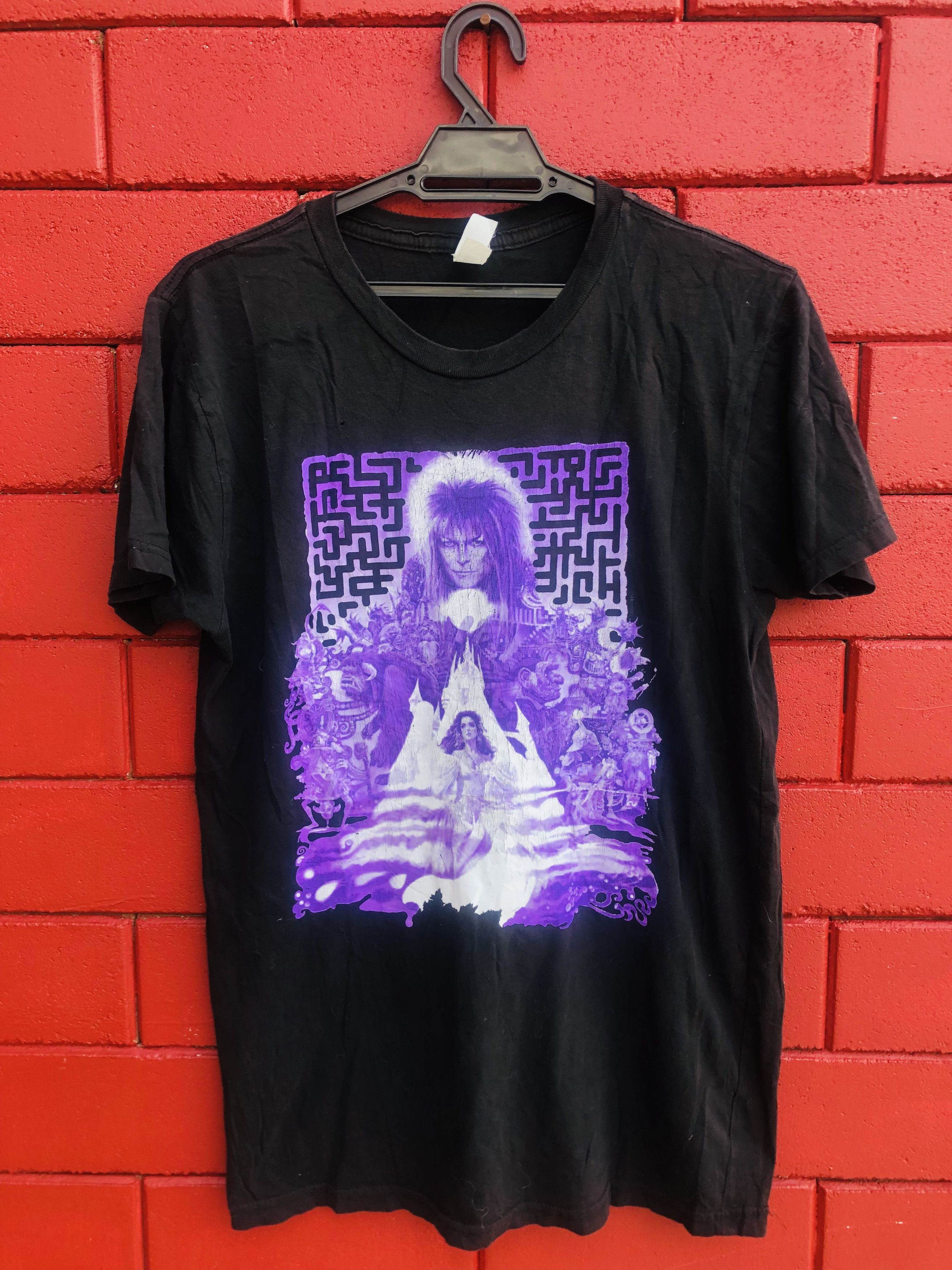 Band Tees × Vintage Vintage David Bowie Band Music Fashion Style Size US M / EU 48-50 / 2 - 1 Thumbnail