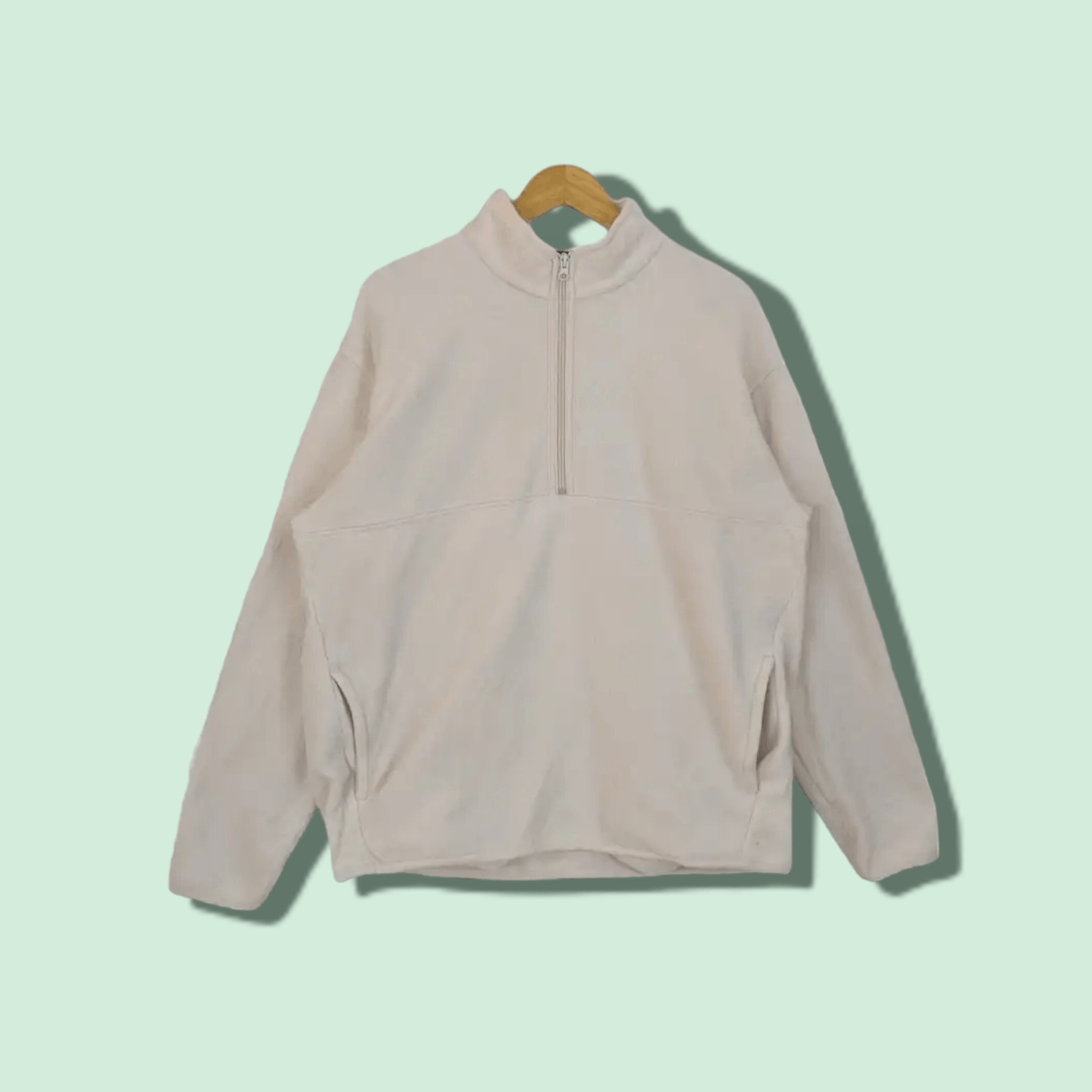 Japanese Brand × Uniqlo Vintage 90's UNIQLO Fleece Sherpa Pullover Sweatshirts Size US XL / EU 56 / 4 - 1 Thumbnail