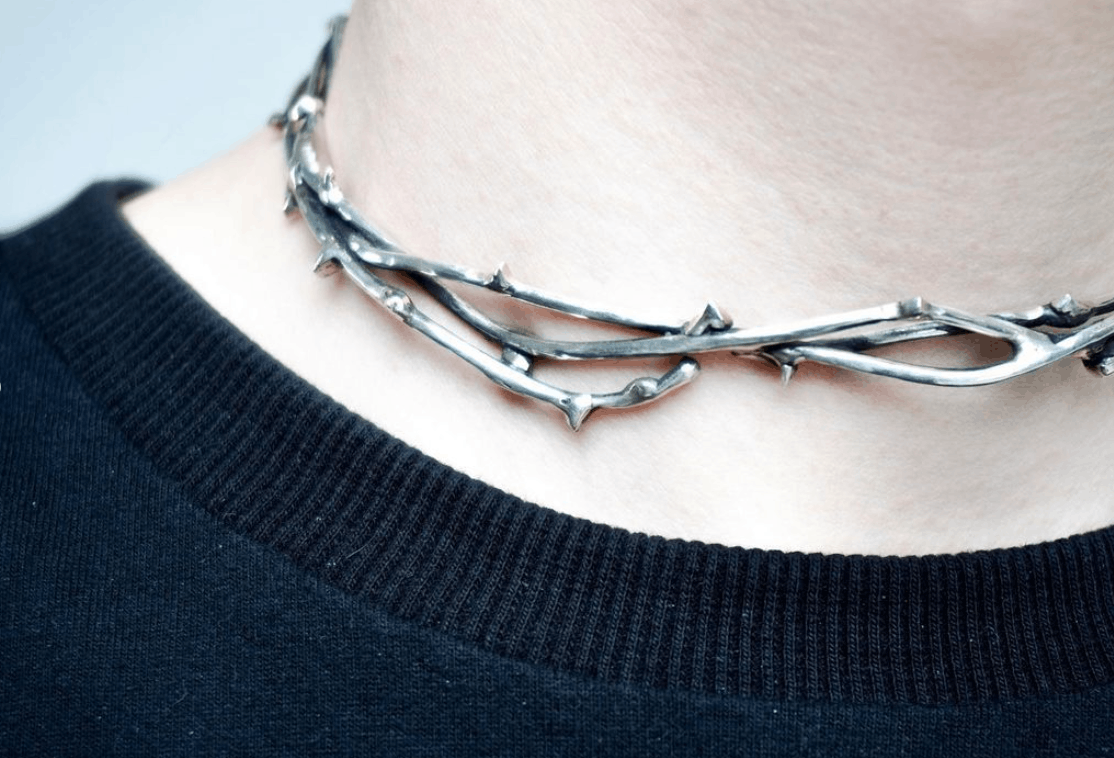 Jewelry × Other HITMYLUNG Thorn Spike Choker Necklace Size ONE SIZE - 1 Thumbnail