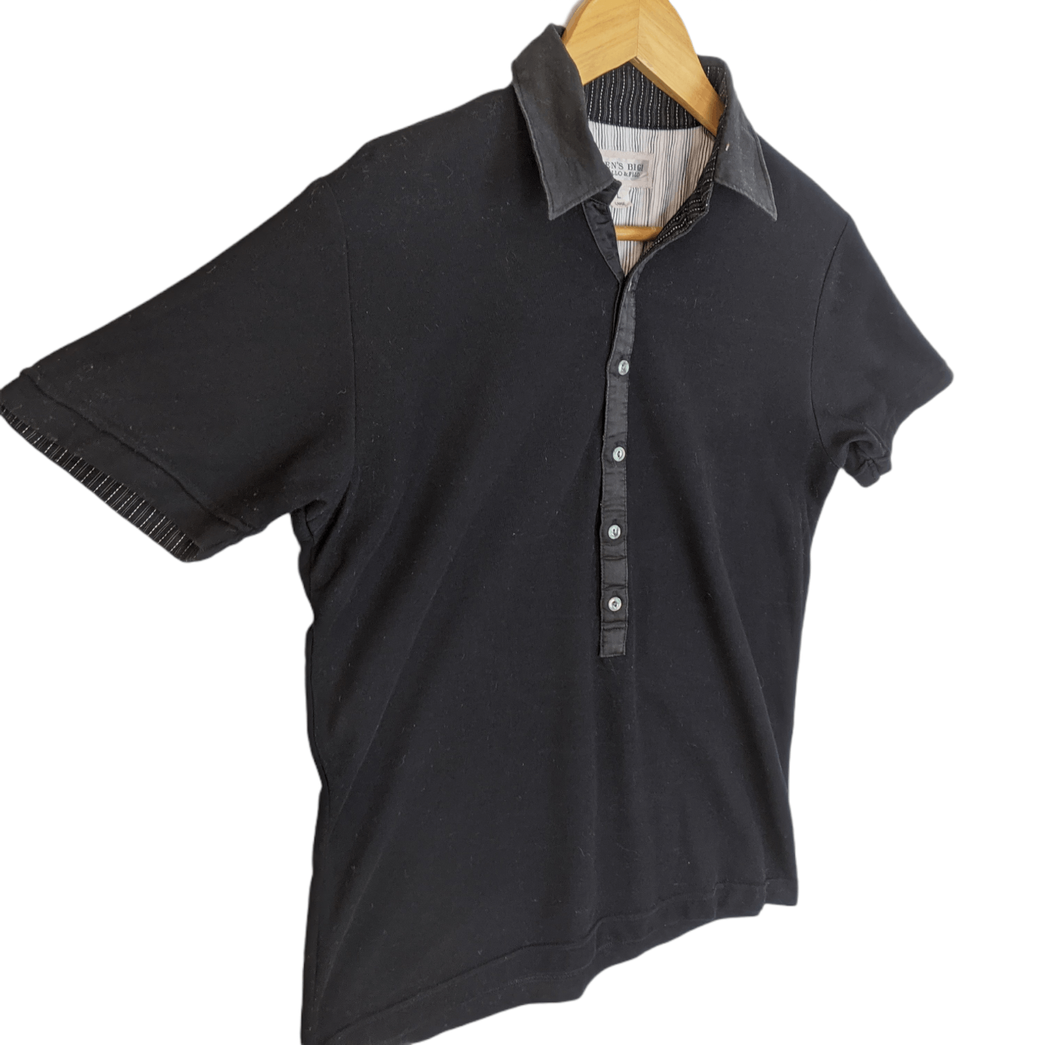 Japanese Brand MEN'S BIGI Japan Polo Shirt Size US L / EU 52-54 / 3 - 3 Thumbnail