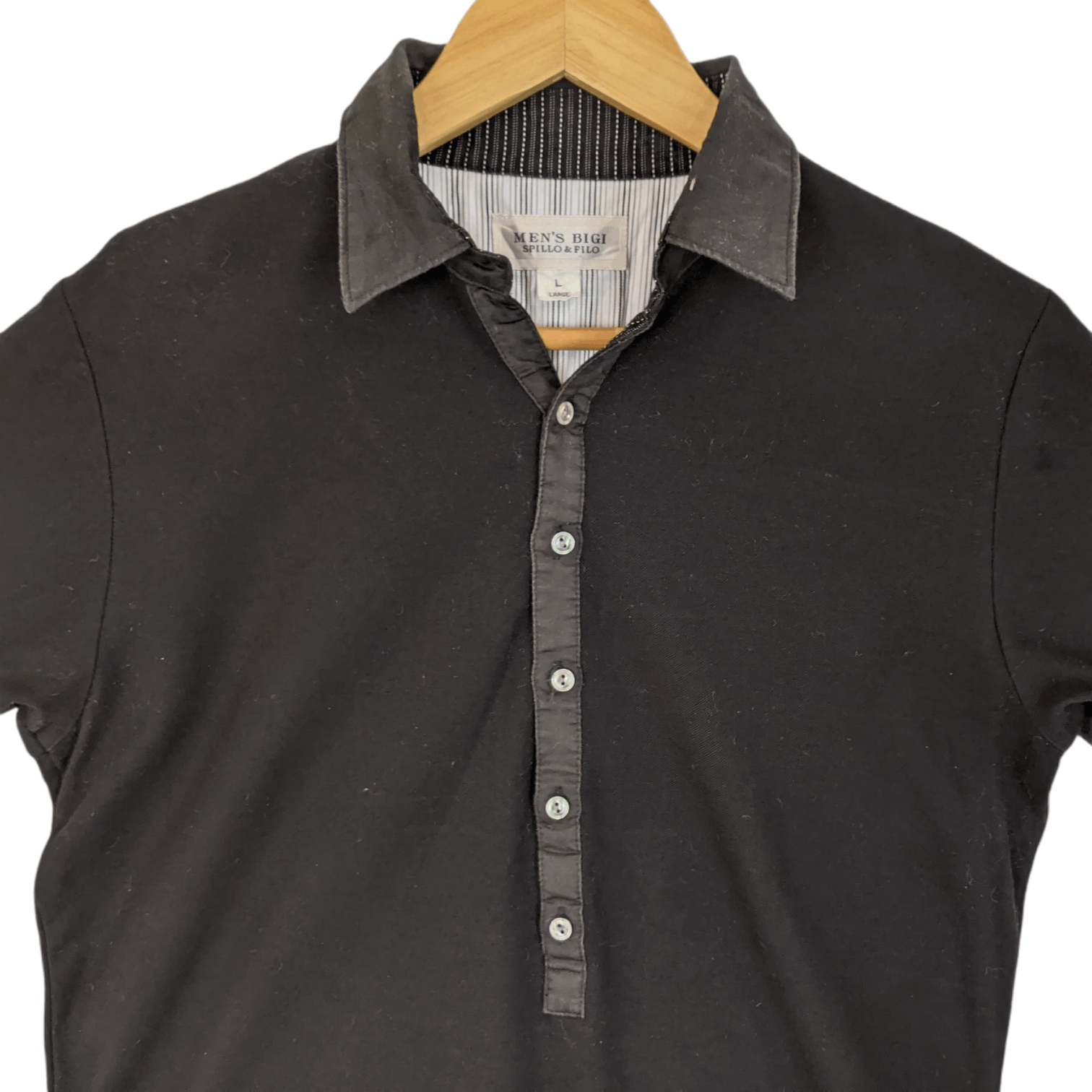 Japanese Brand MEN'S BIGI Japan Polo Shirt Size US L / EU 52-54 / 3 - 4 Thumbnail