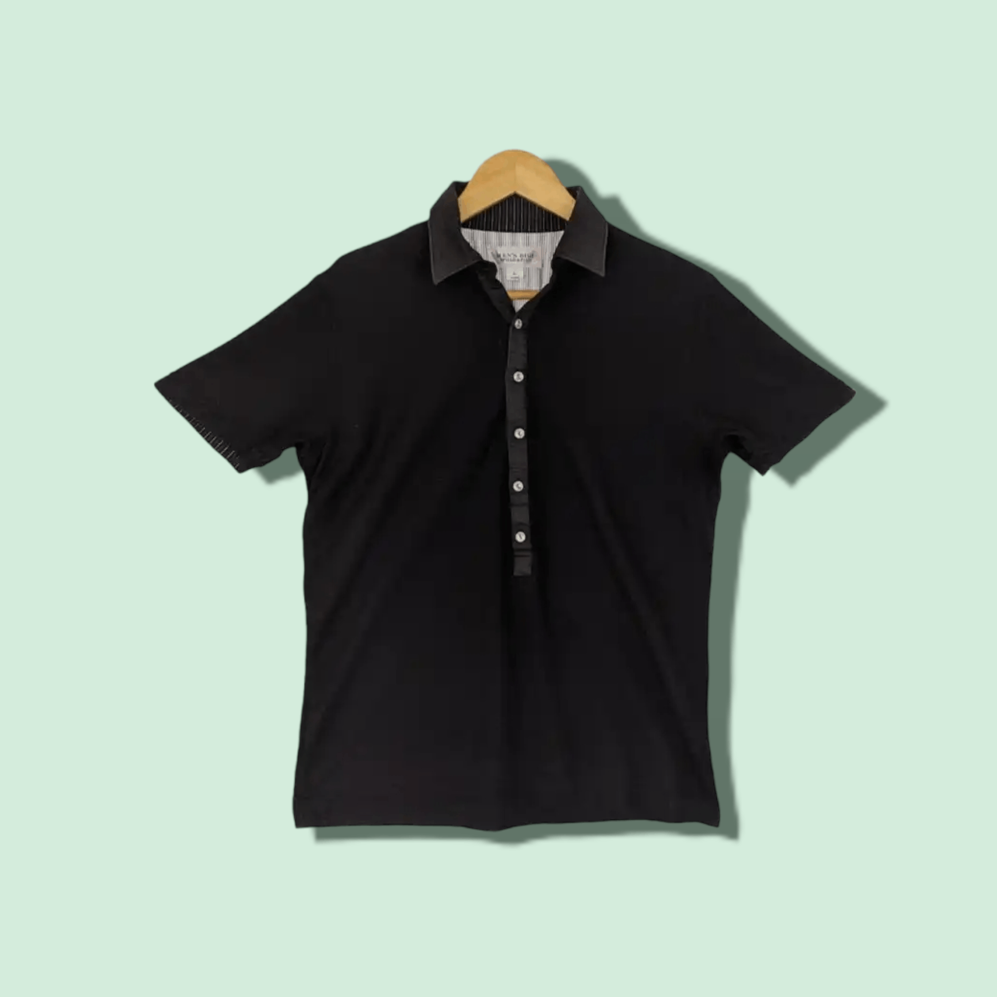 Japanese Brand MEN'S BIGI Japan Polo Shirt Size US L / EU 52-54 / 3 - 1 Thumbnail