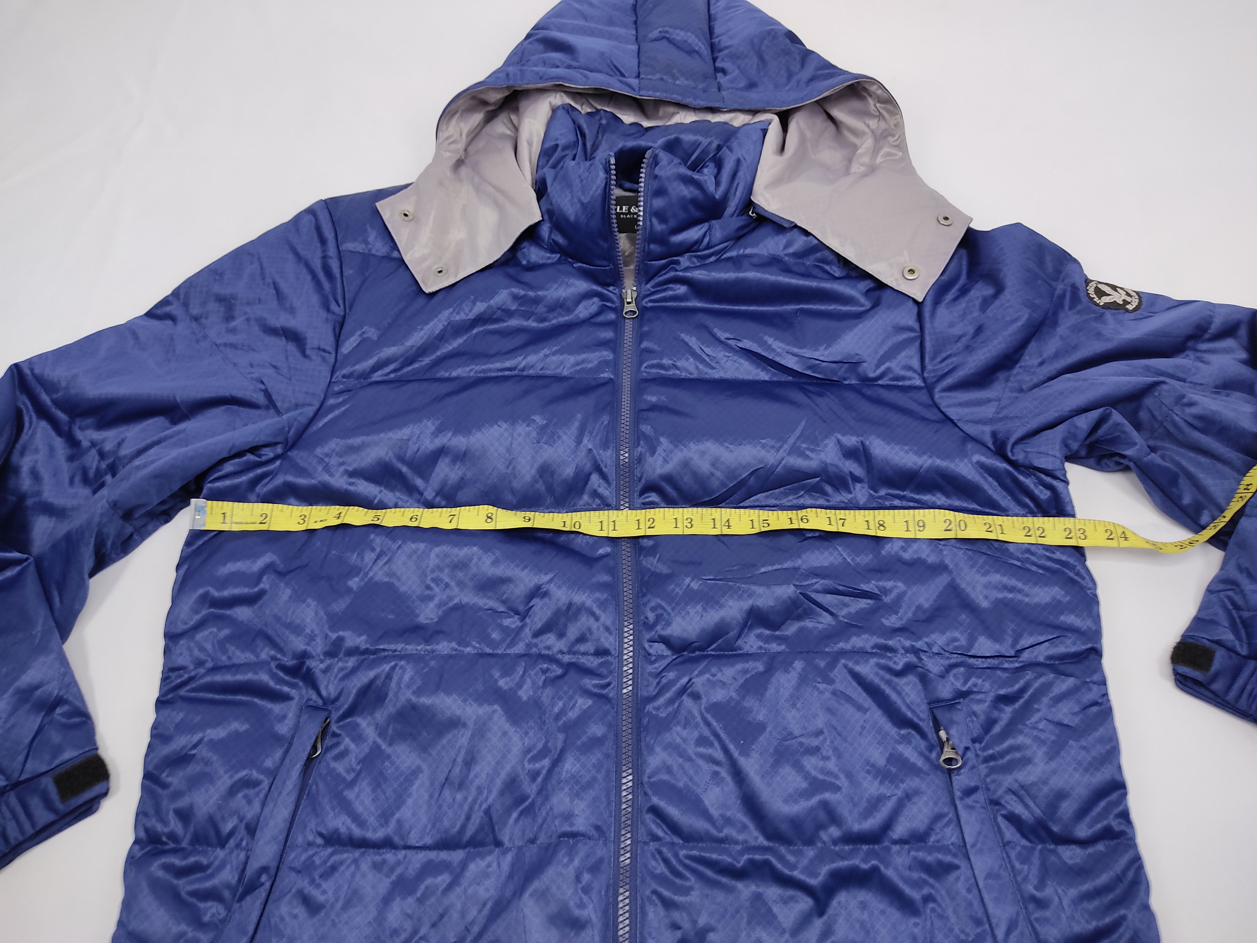 Lyle & Scott Lyle & Scott Bomber Jacket Puffer Quilted Hoodie Winterwear Size US L / EU 52-54 / 3 - 6 Thumbnail
