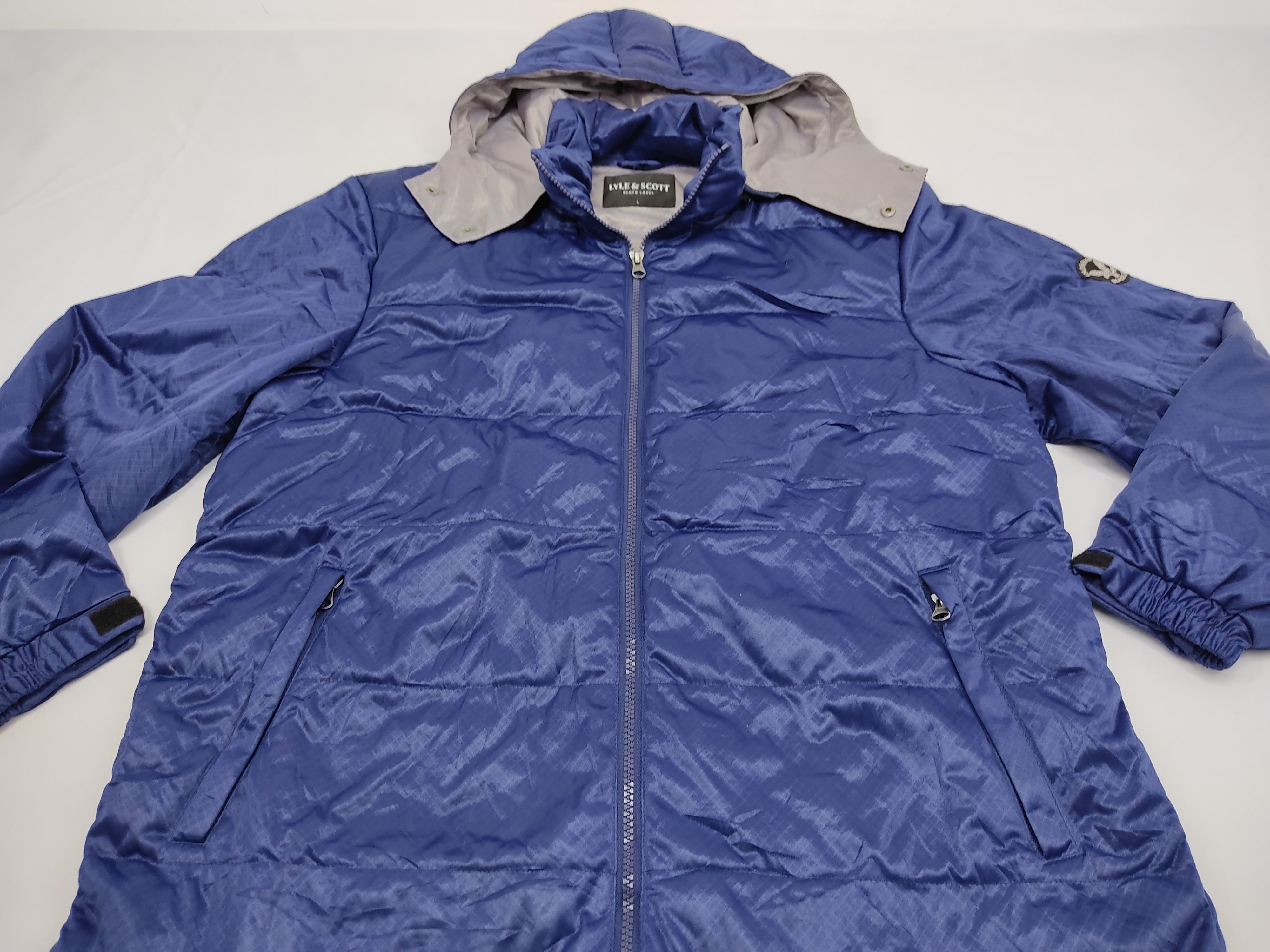 Lyle & Scott Lyle & Scott Bomber Jacket Puffer Quilted Hoodie Winterwear Size US L / EU 52-54 / 3 - 2 Thumbnail