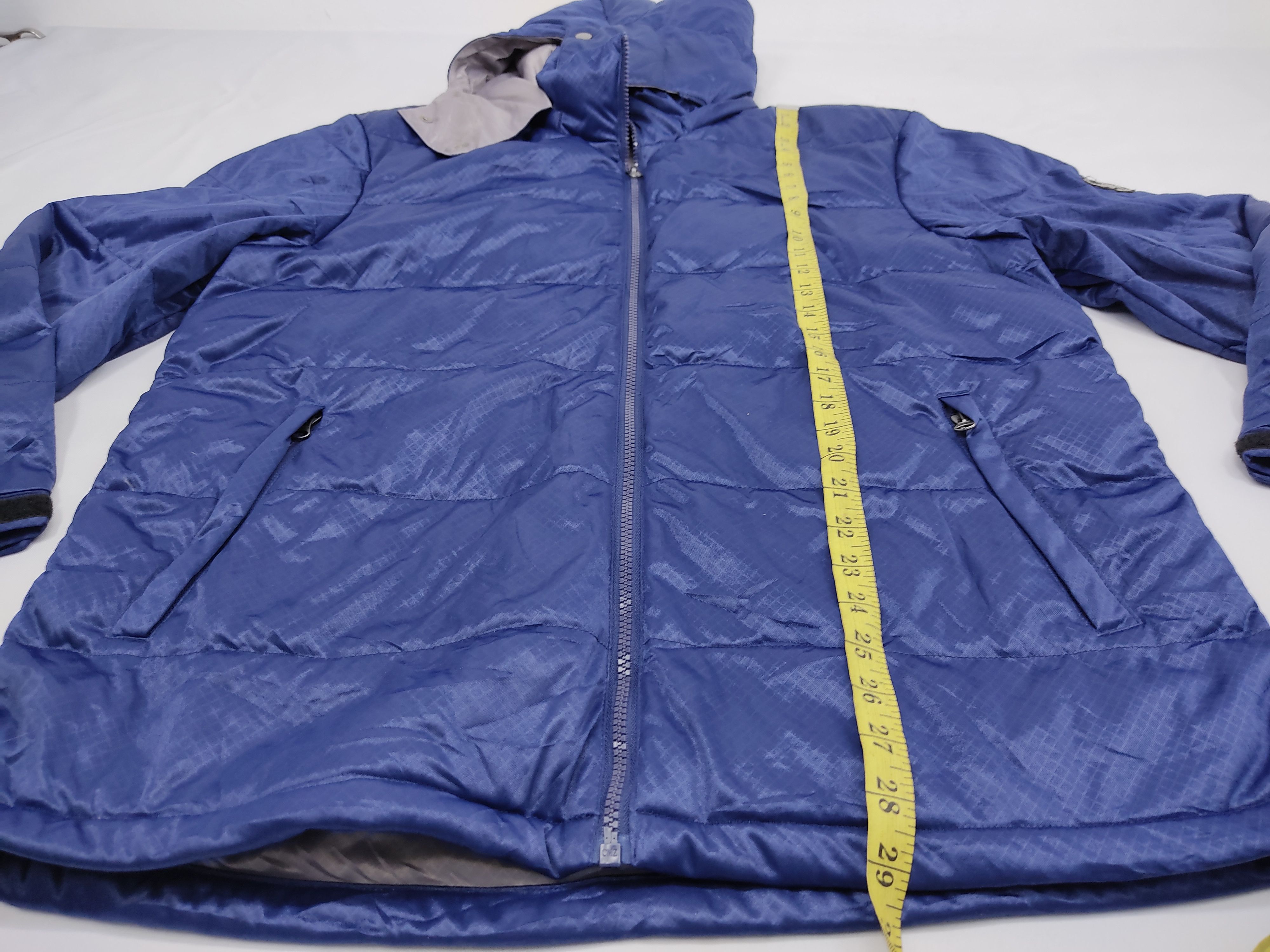 Lyle & Scott Lyle & Scott Bomber Jacket Puffer Quilted Hoodie Winterwear Size US L / EU 52-54 / 3 - 7 Thumbnail