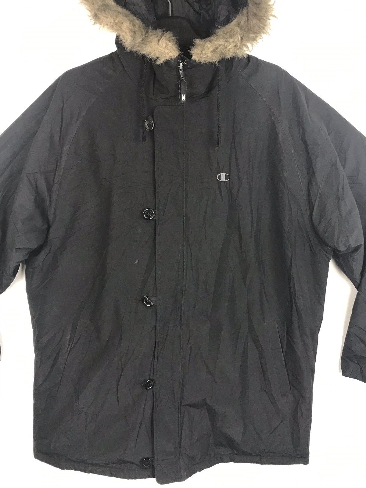 Champion Champion Parka Jacket Winter Snow Wear Hoodie Size US XL / EU 56 / 4 - 2 Thumbnail